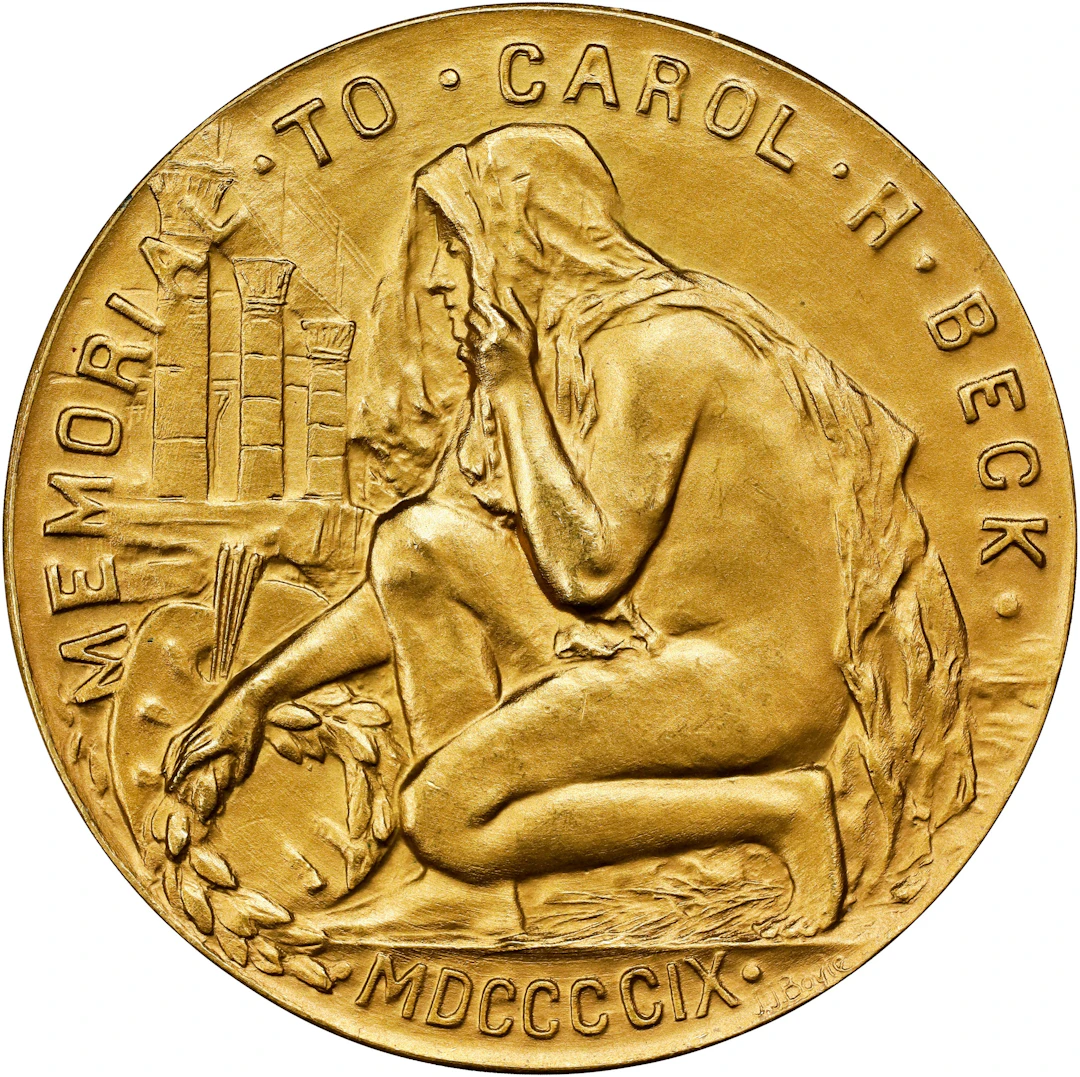 (1.955 oz, 60.801 g AGW). 1950 Pennsylvania Academy of the Fine Arts
