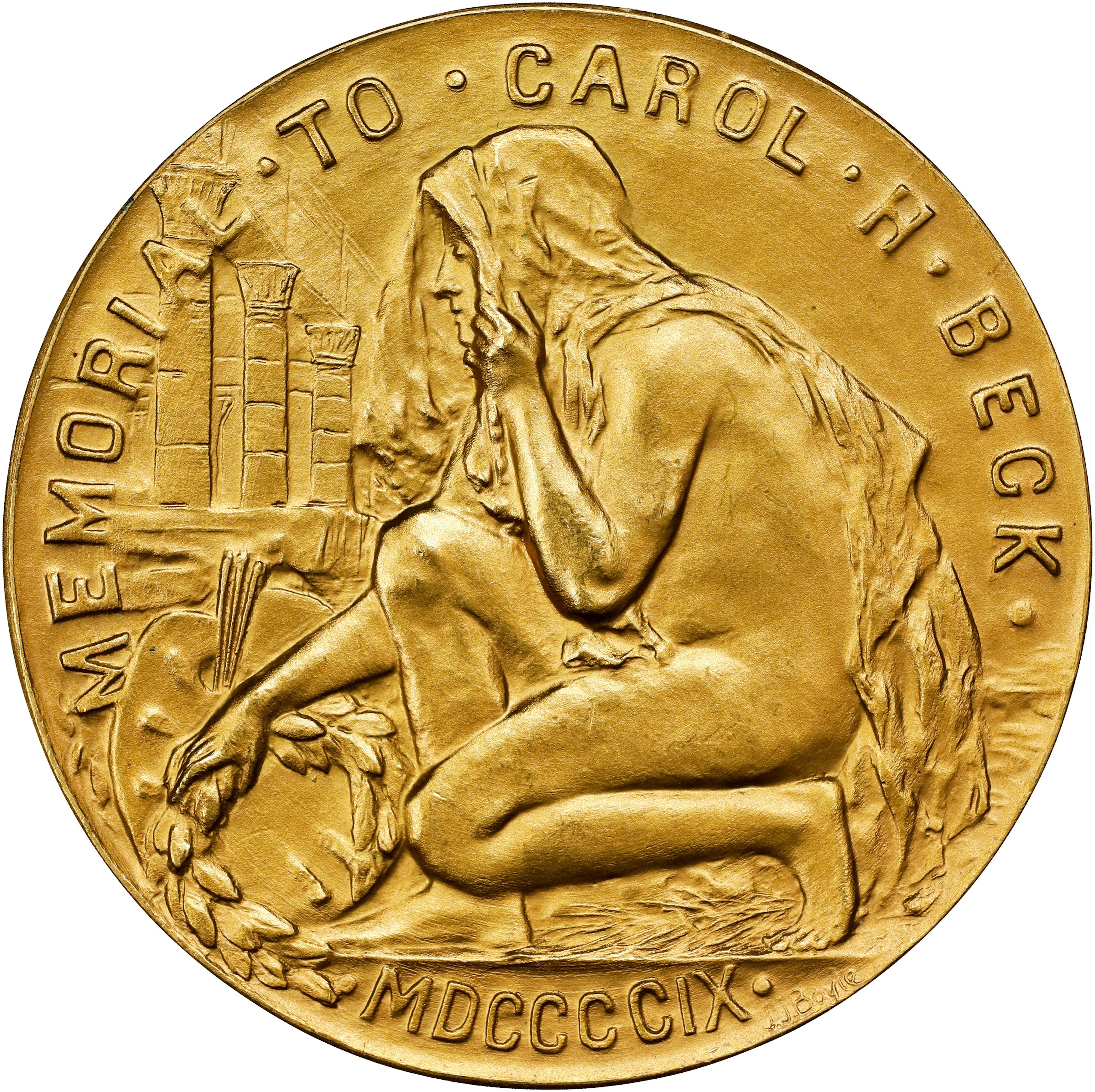 (1.955 oz, 60.801 g AGW). 1950 Pennsylvania Academy of the Fine Arts