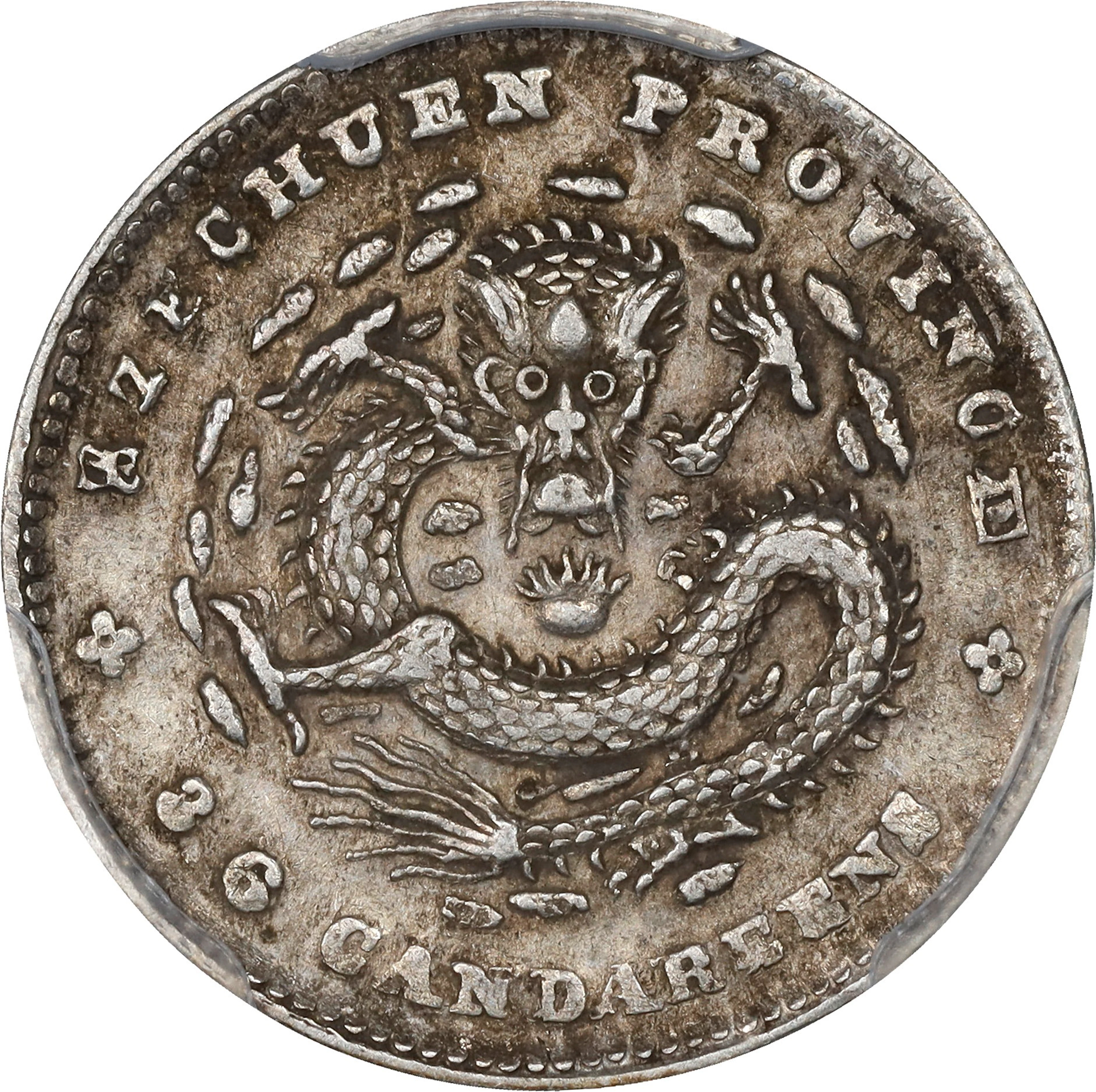 (t) CHINA. Szechuan. 3.6 Candareens (5 Cents), ND (1898-1908). Chengdu