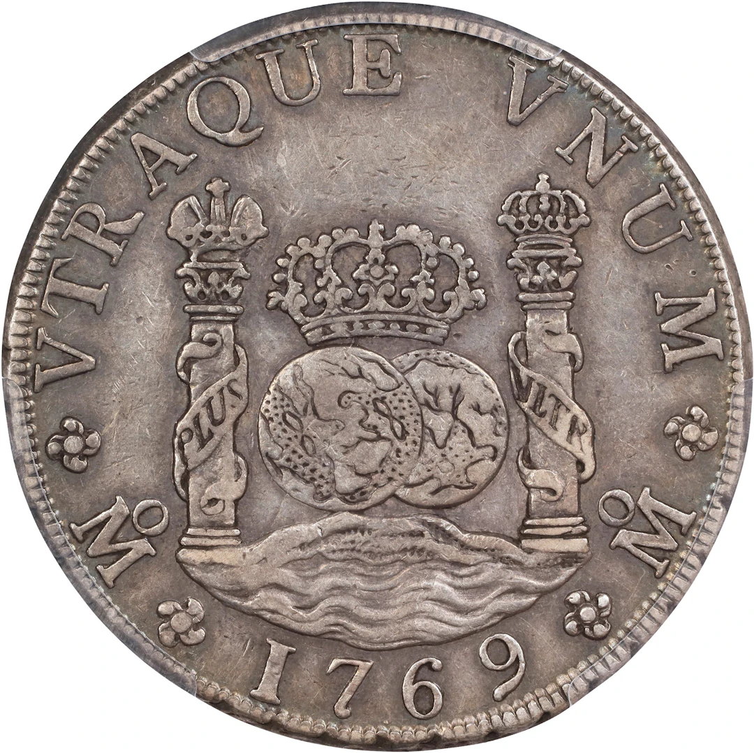 MEXICO. 8 Reales, 1769-Mo MF. Mexico City Mint. Charles III. PCGS EF-45.