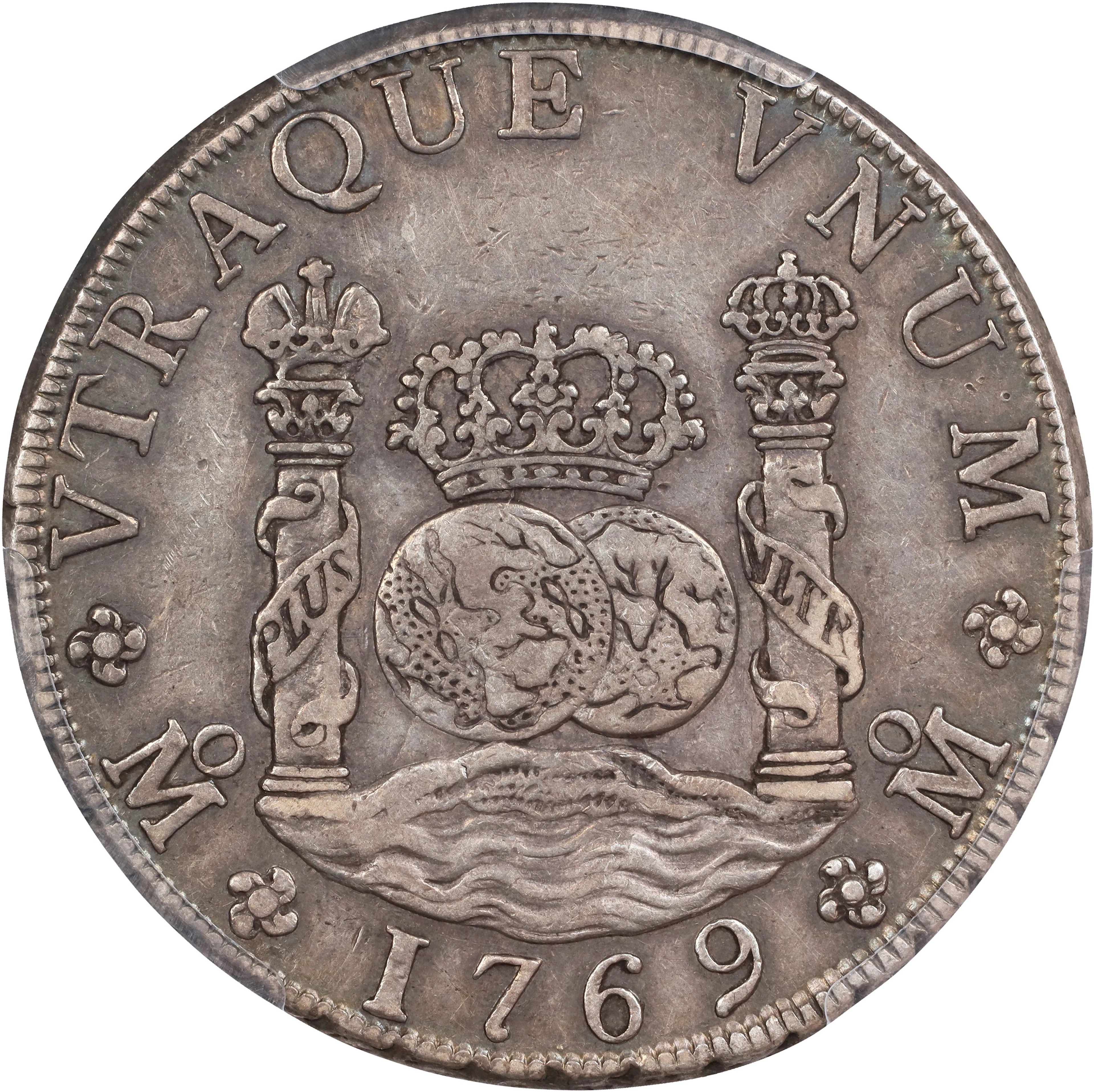 MEXICO. 8 Reales, 1769-Mo MF. Mexico City Mint. Charles III. PCGS EF-45.
