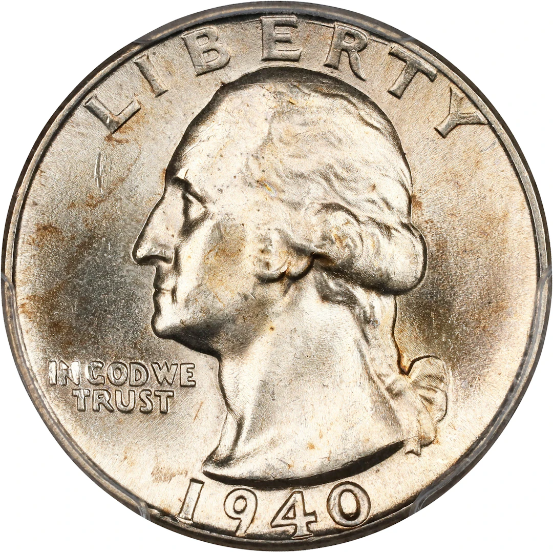 1940 Washington Quarter. MS-65 (PCGS).