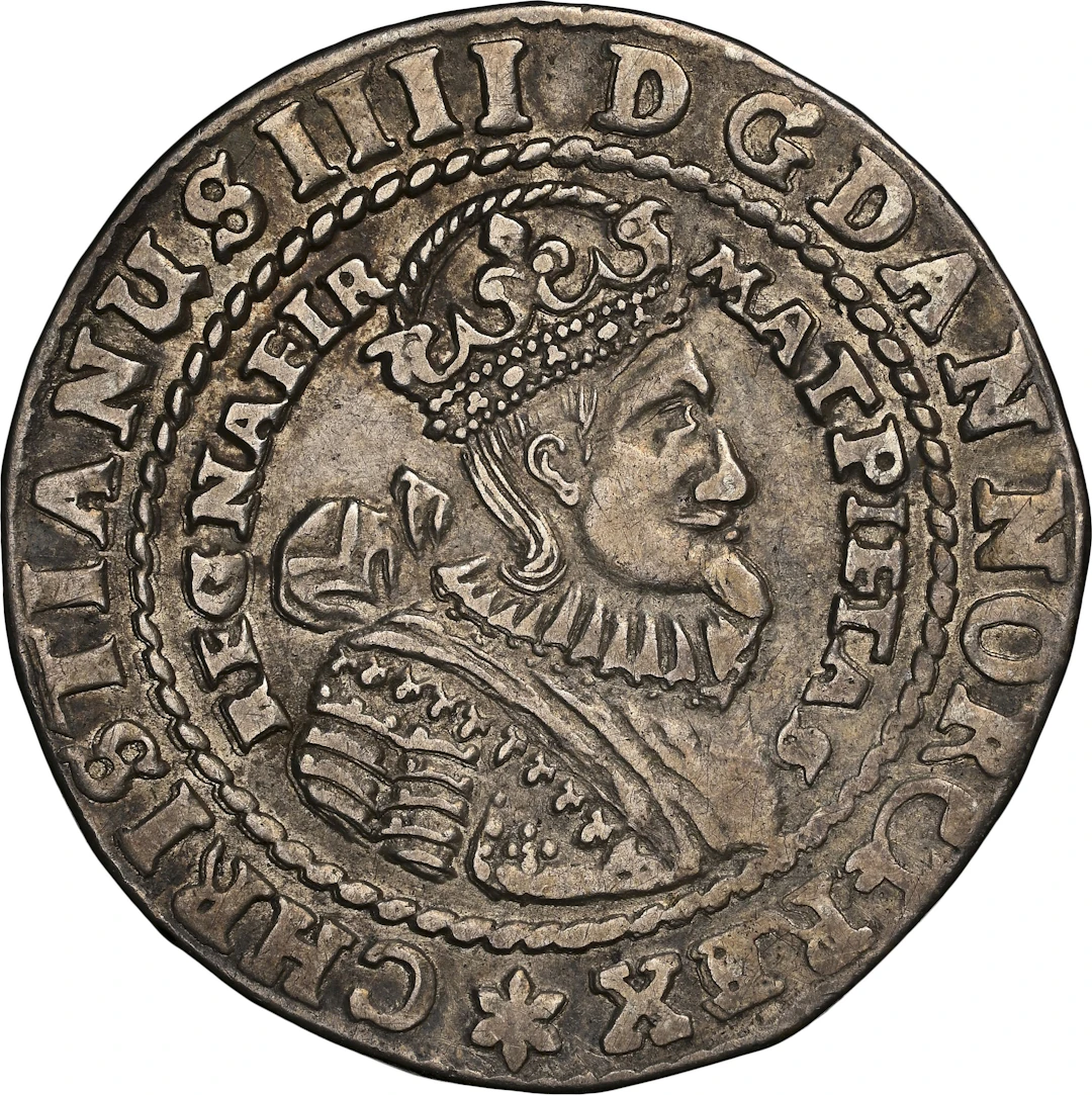 NORWAY. 1/2 Speciedaler, 1646. Christiania Mint. Christian IV. NGC AU-50.