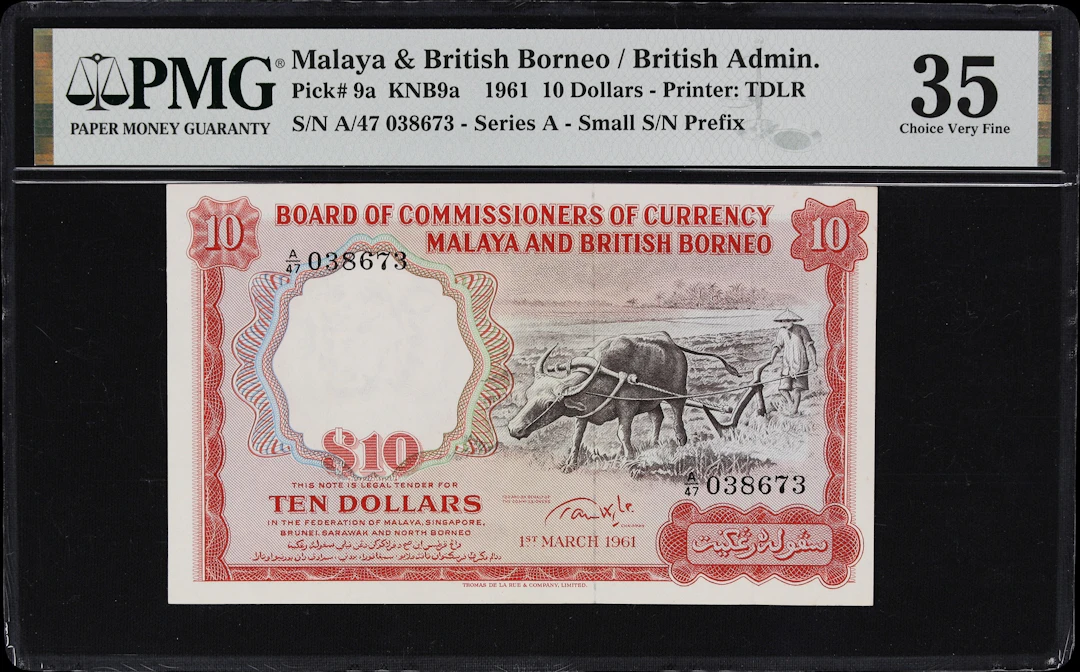 MALAYA AND BRITISH BORNEO. Board of Commissioners of Currency. 10