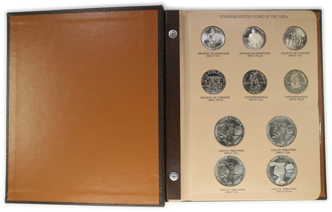 (13.098 oz, 407.394 g ASW). Mixed Date Commemorative Coins of the