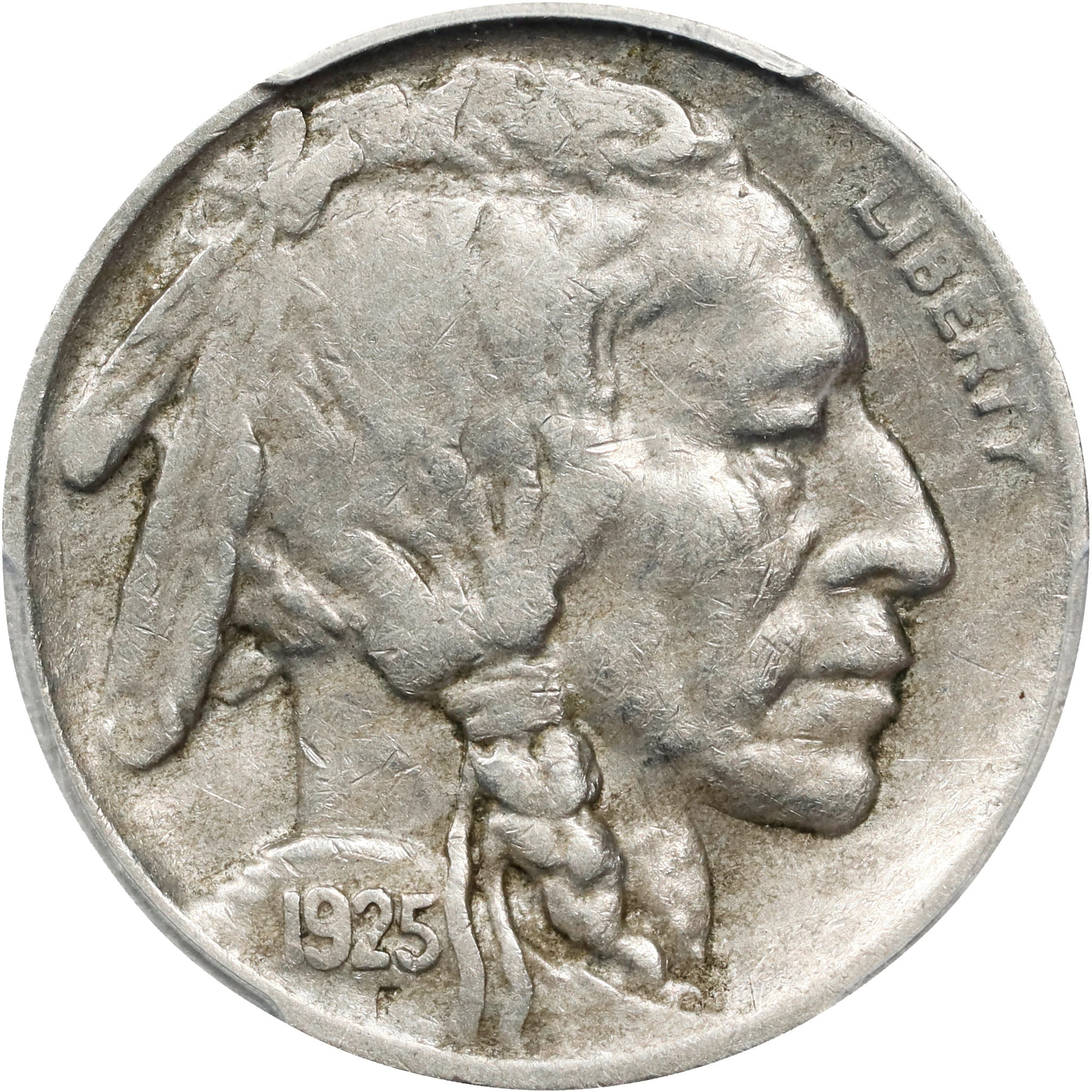 1925-S Buffalo Nickel. EF-40 (PCGS).