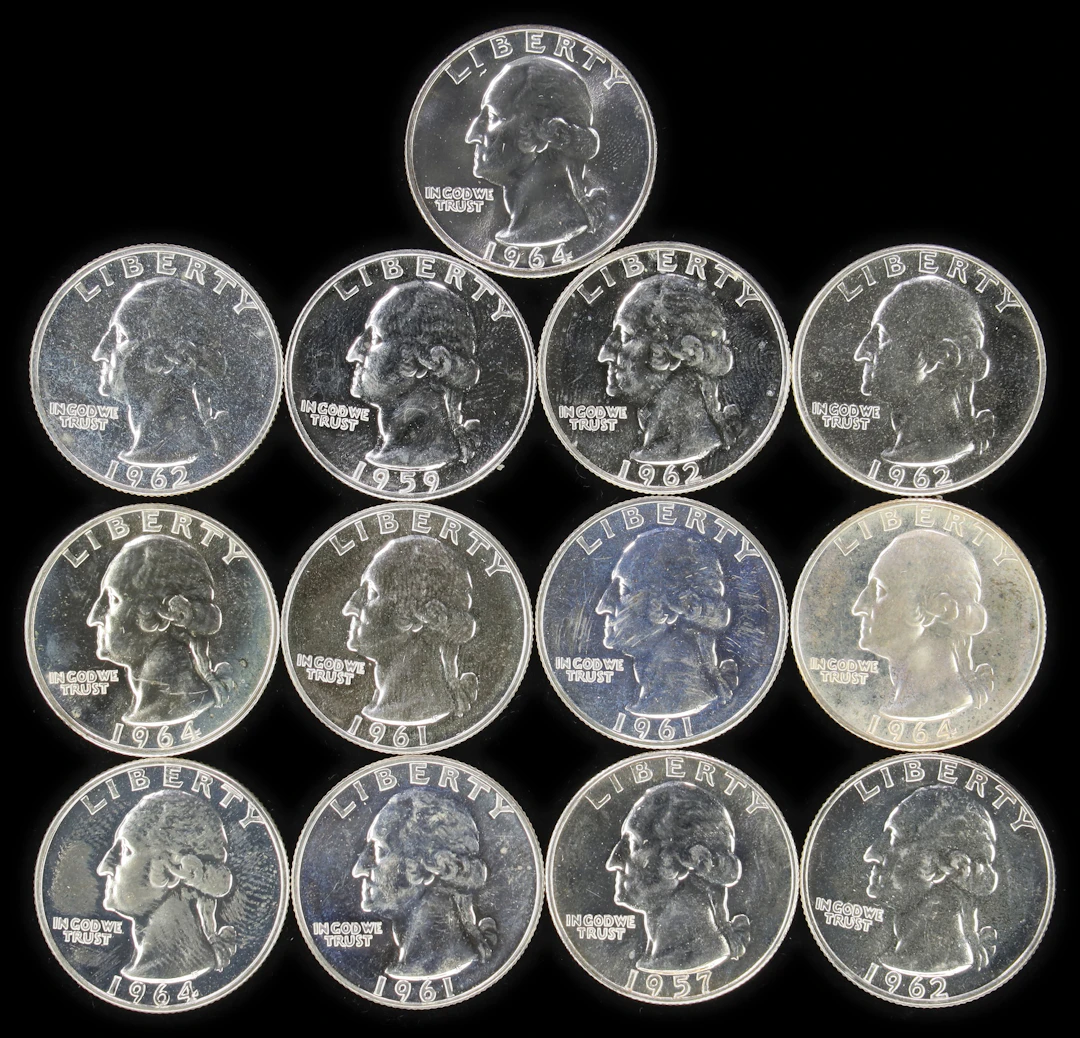 (2.324 oz, 72.278 g ASW). $3.25 Face Value in 90% Silver Quarters.