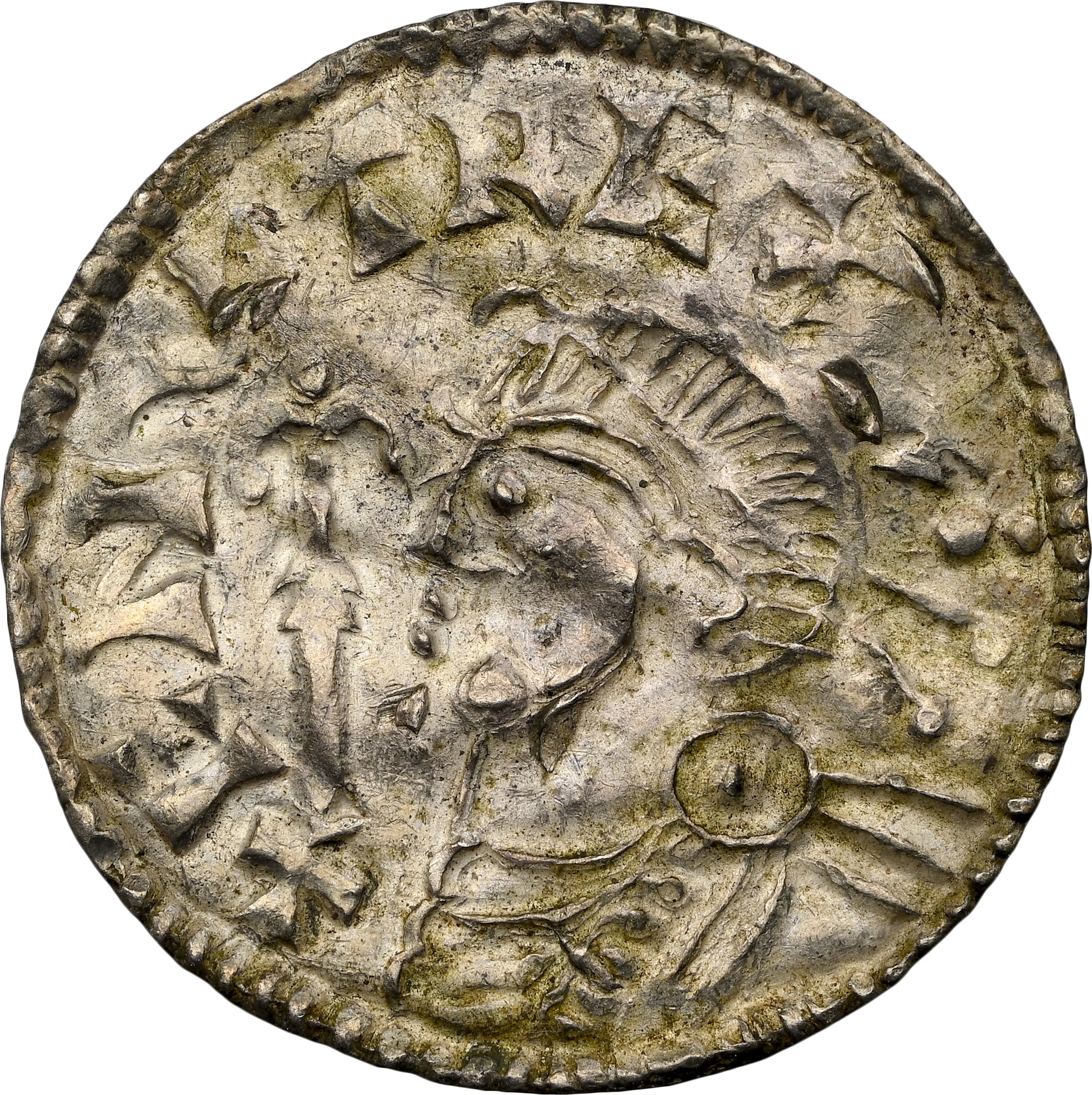DENMARK. Penny, ND (1040-46). Lund Mint. Civil War (stridsperioden).