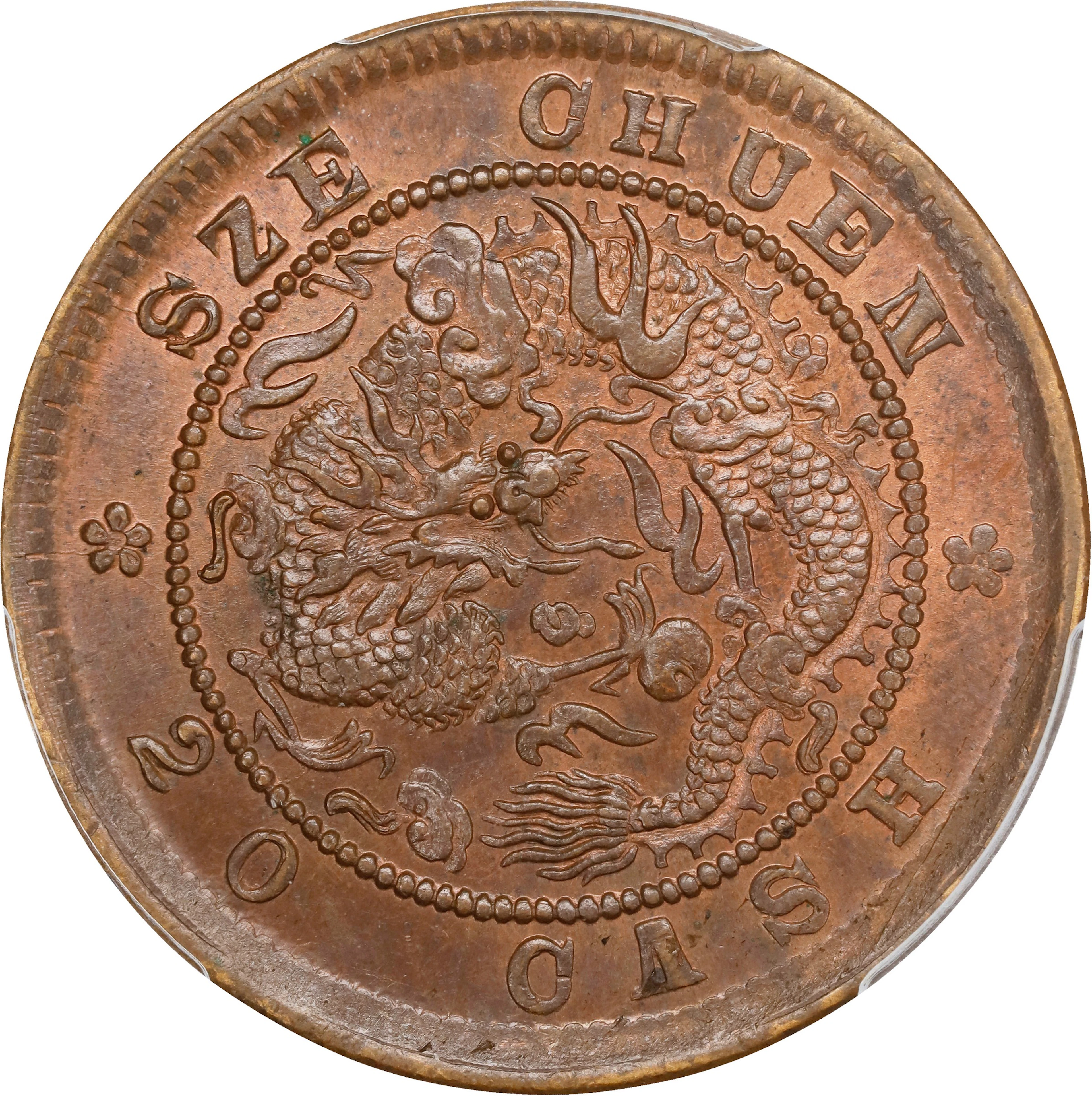 (t) CHINA. Szechuan. 20 Cash, ND (1903-05). Kuang-hsu (Guangxu). PCGS