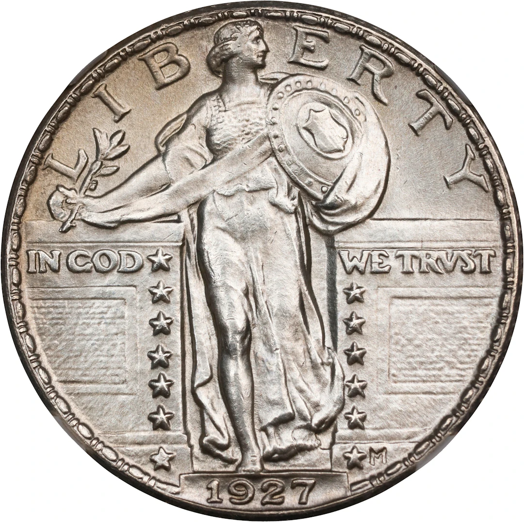 1927 Standing Liberty Quarter. Unc Details--Improperly Cleaned (NGC).