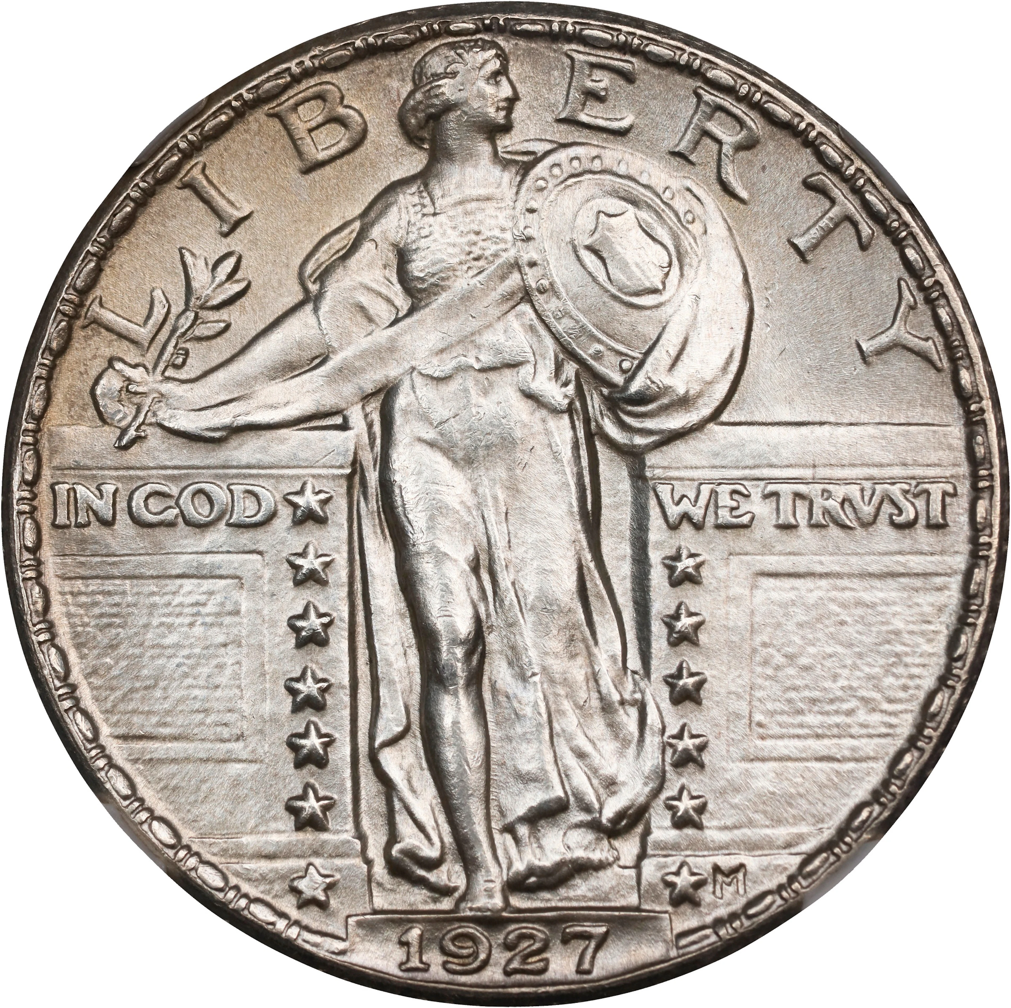 1927 Standing Liberty Quarter. Unc Details--Improperly Cleaned (NGC).