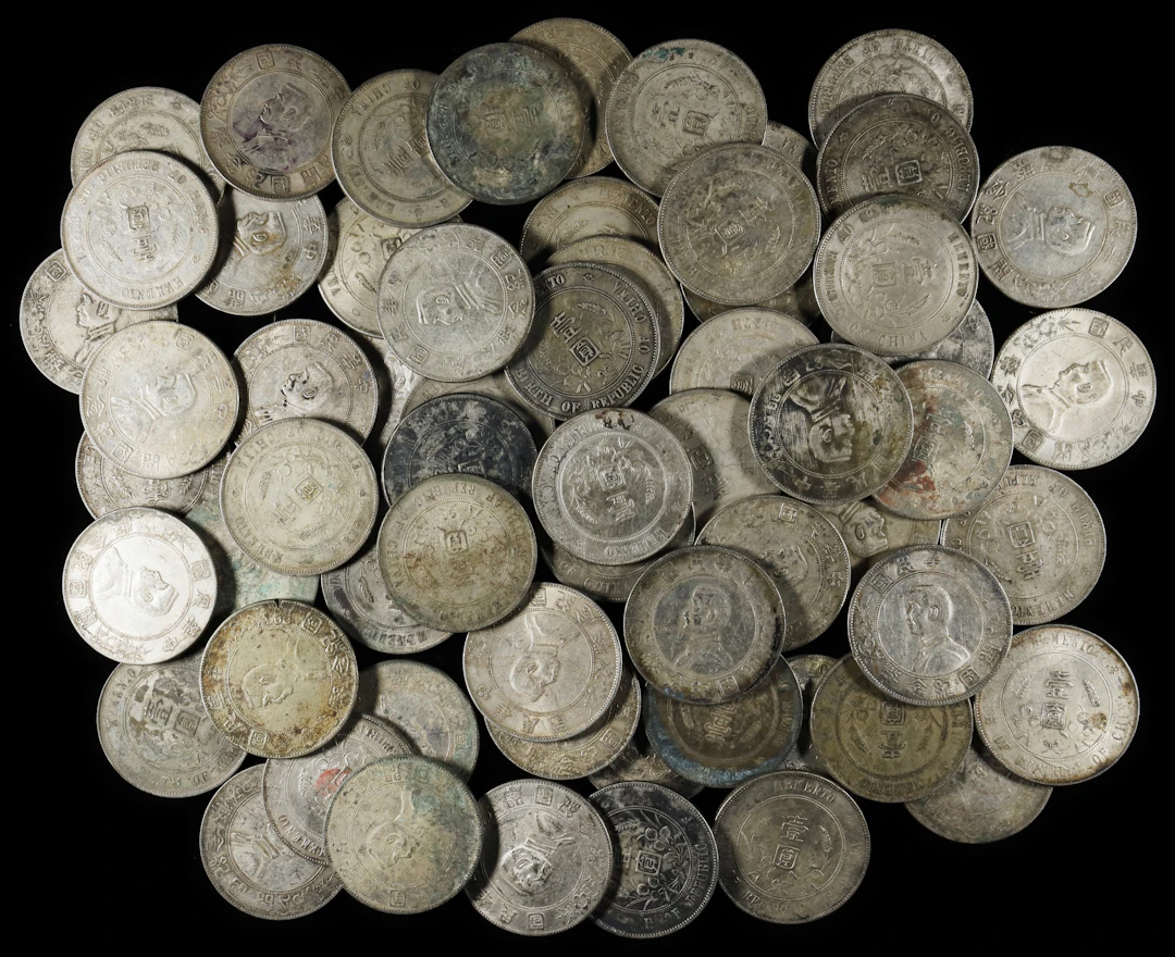 (t) CHINA. Group of Memento Dollars (63 Pieces), ND (1927). Average