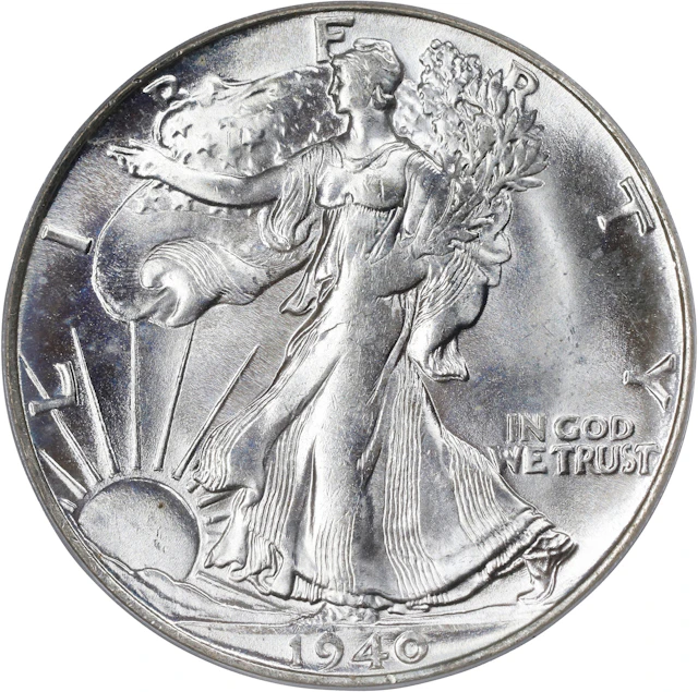 1940-S Walking Liberty Half Dollar. MS-64 (PCGS). OGH Generation 3.1.