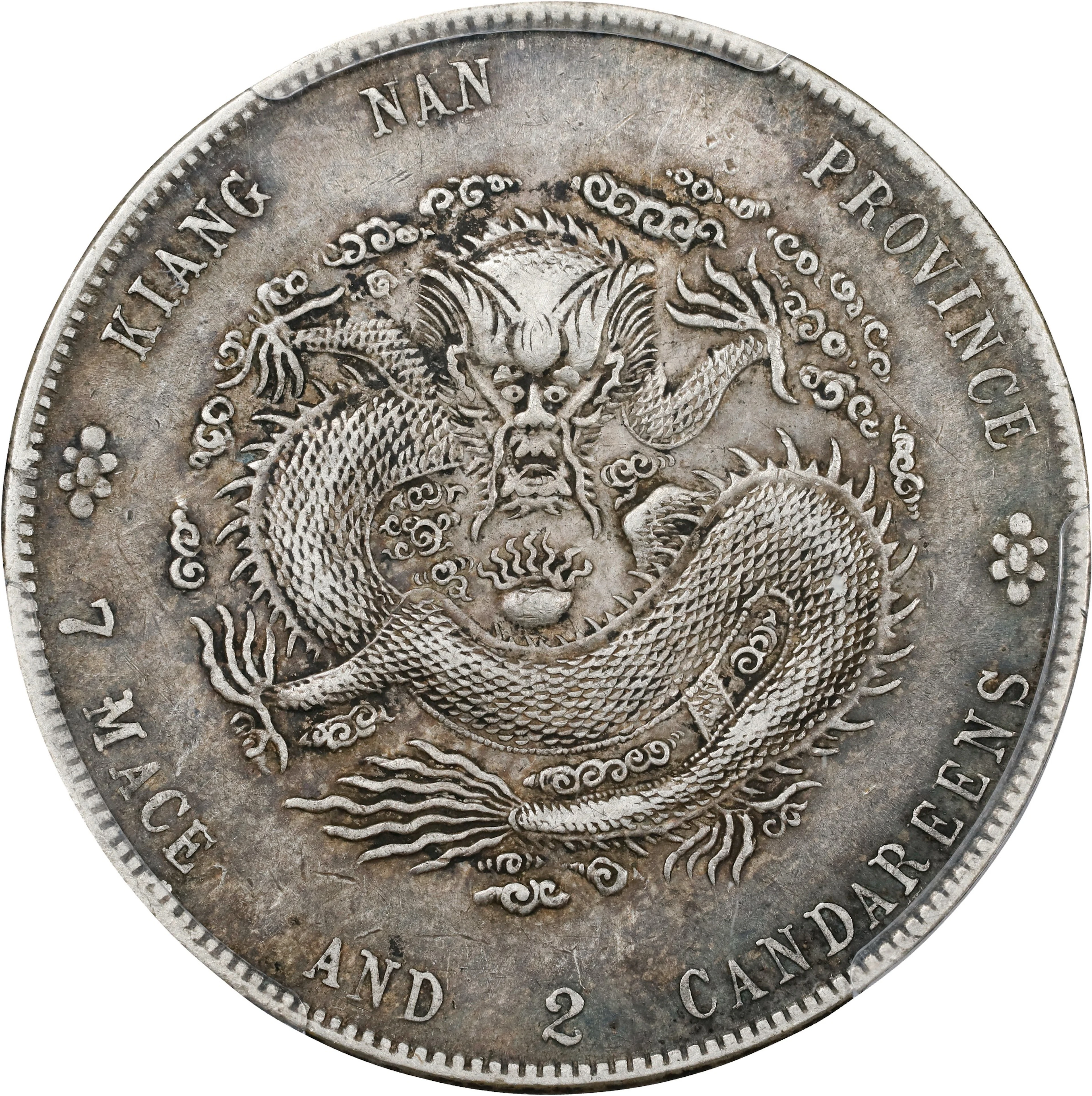 (t) CHINA. Kiangnan. 7 Mace 2 Candareens (Dollar), CD (1901)-HAH.