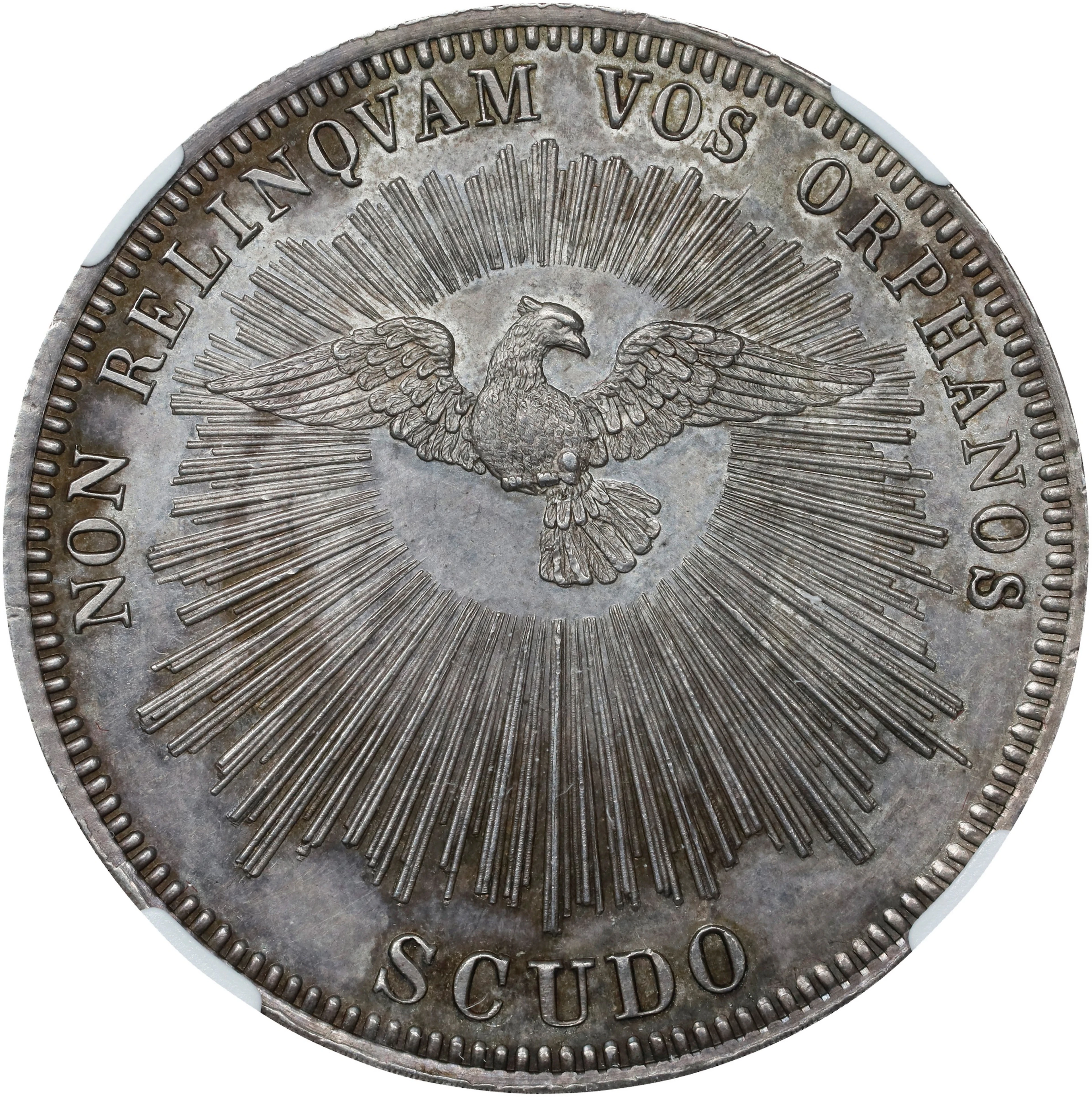 (◊) ITALY. Papal (States of the Church). Scudo, 1846-R. Rome Mint.