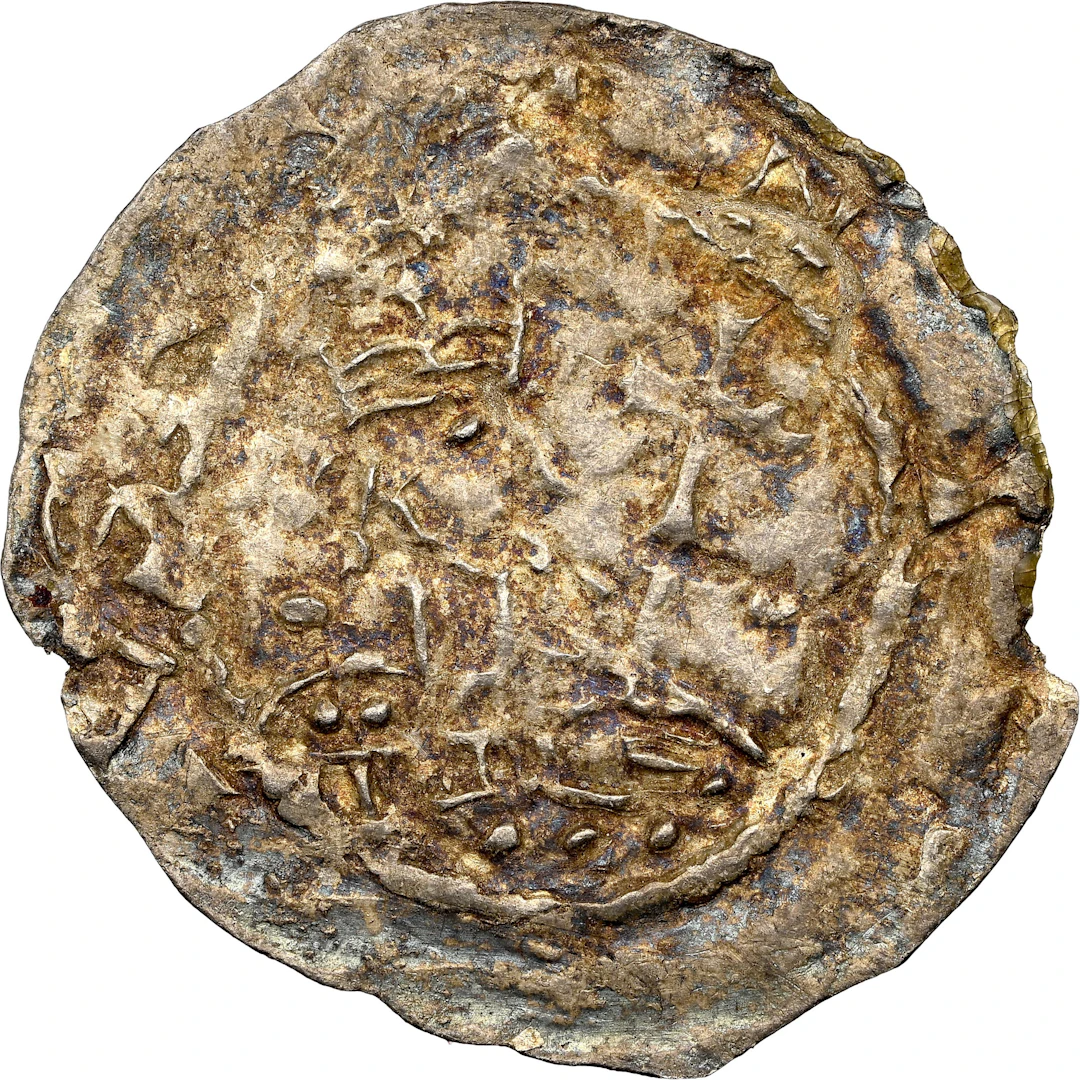 DENMARK. Penny, ND (1103-34). Roskilde Mint. Niels. NGC AU-58.