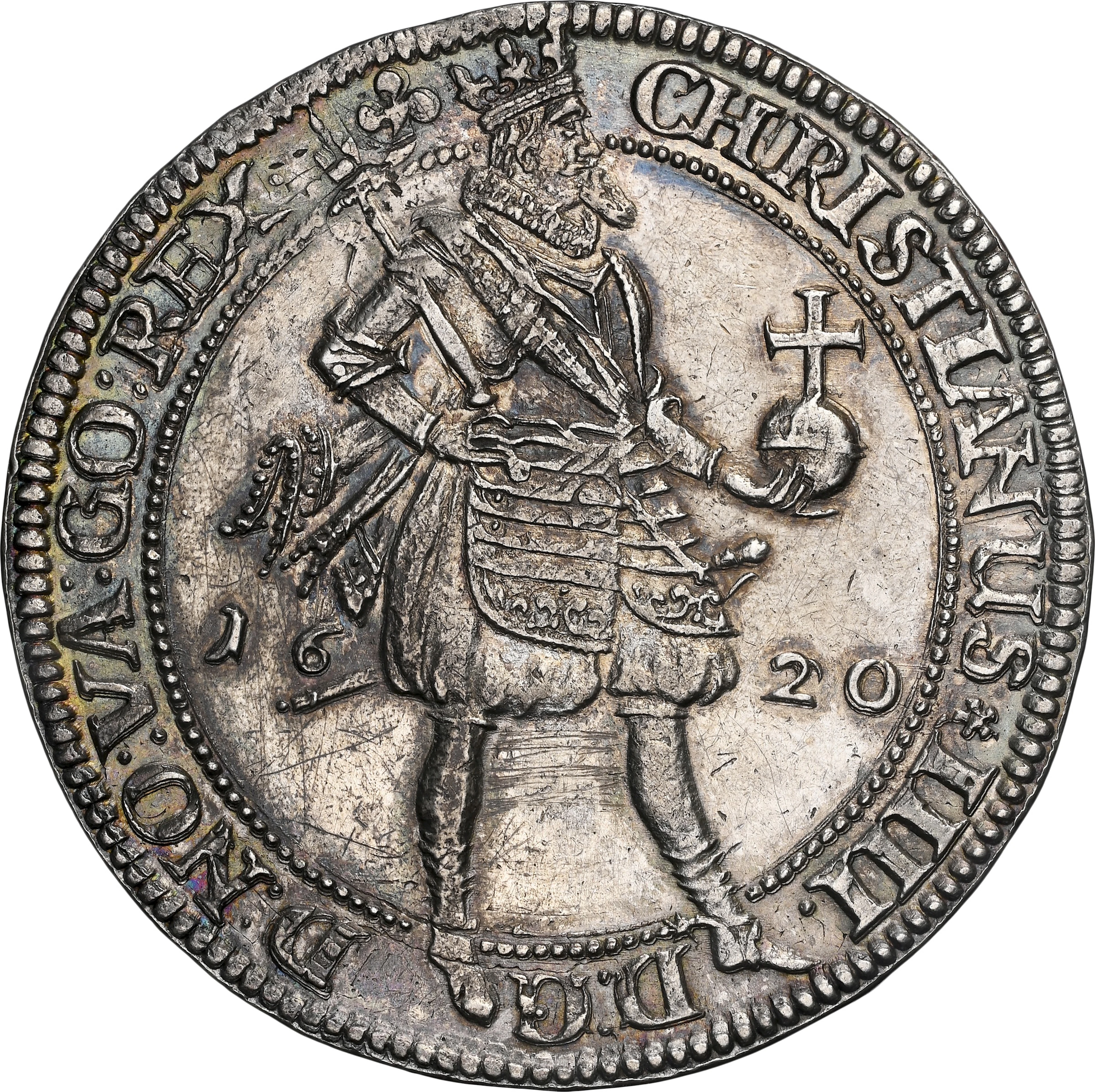 DENMARK. Speciedaler, 1620. Copenhagen Mint. Christian IV. NGC Unc