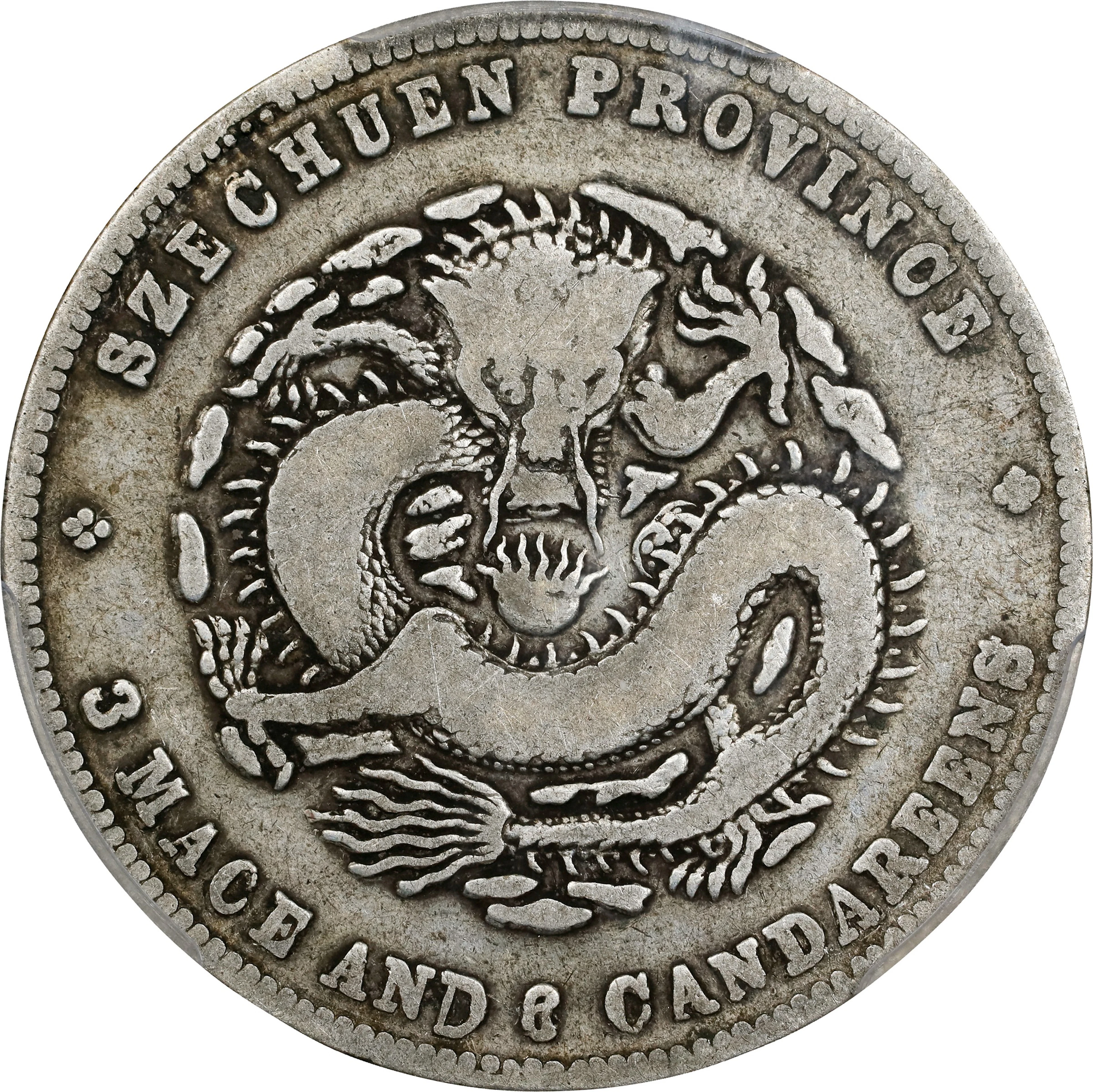 (t) CHINA. Szechuan. 3 Mace 6 Candareens (50 Cents), ND (1901-08).