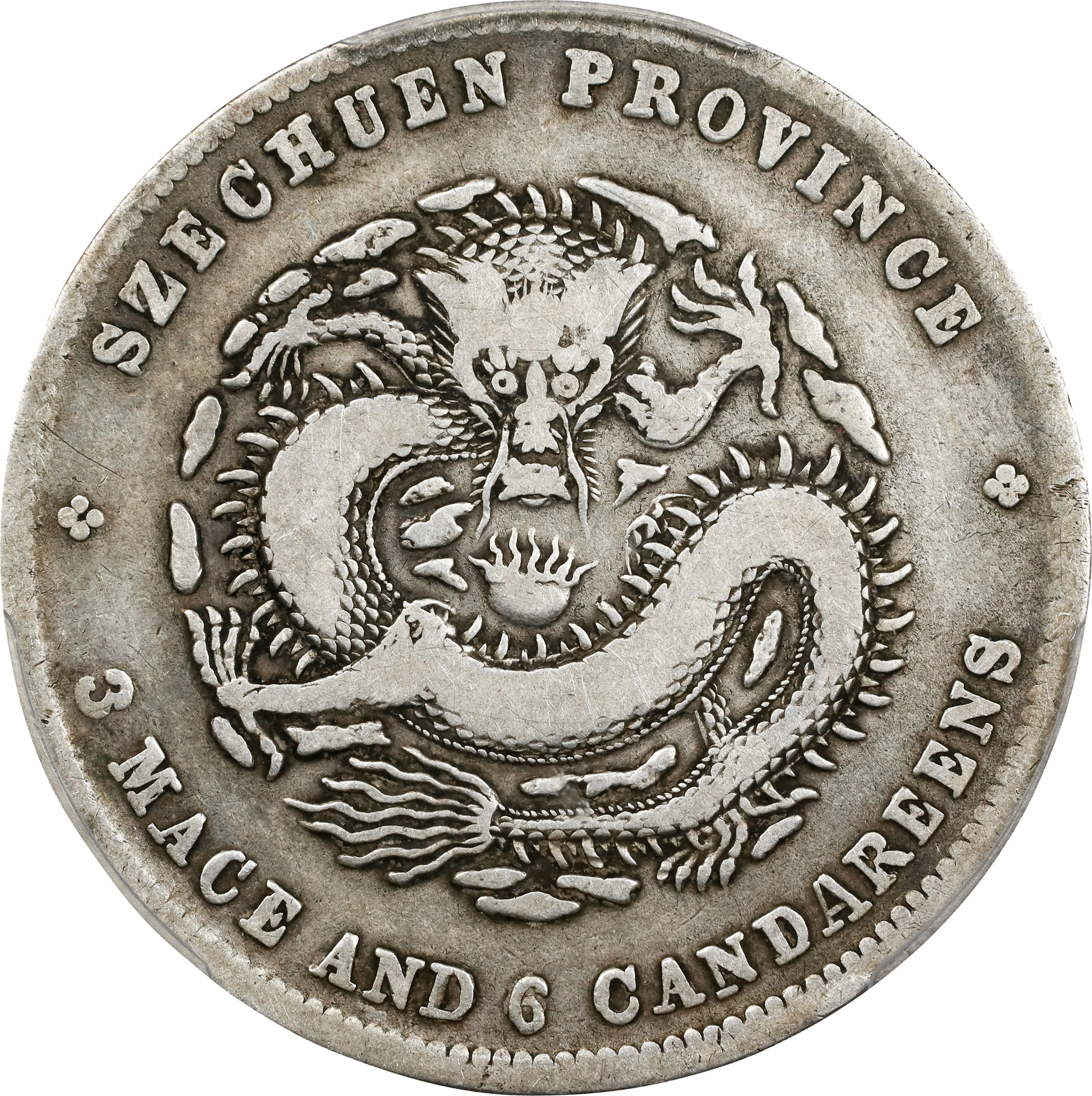(t) CHINA. Szechuan. 3 Mace 6 Candareens (50 Cents), ND (1901-08).