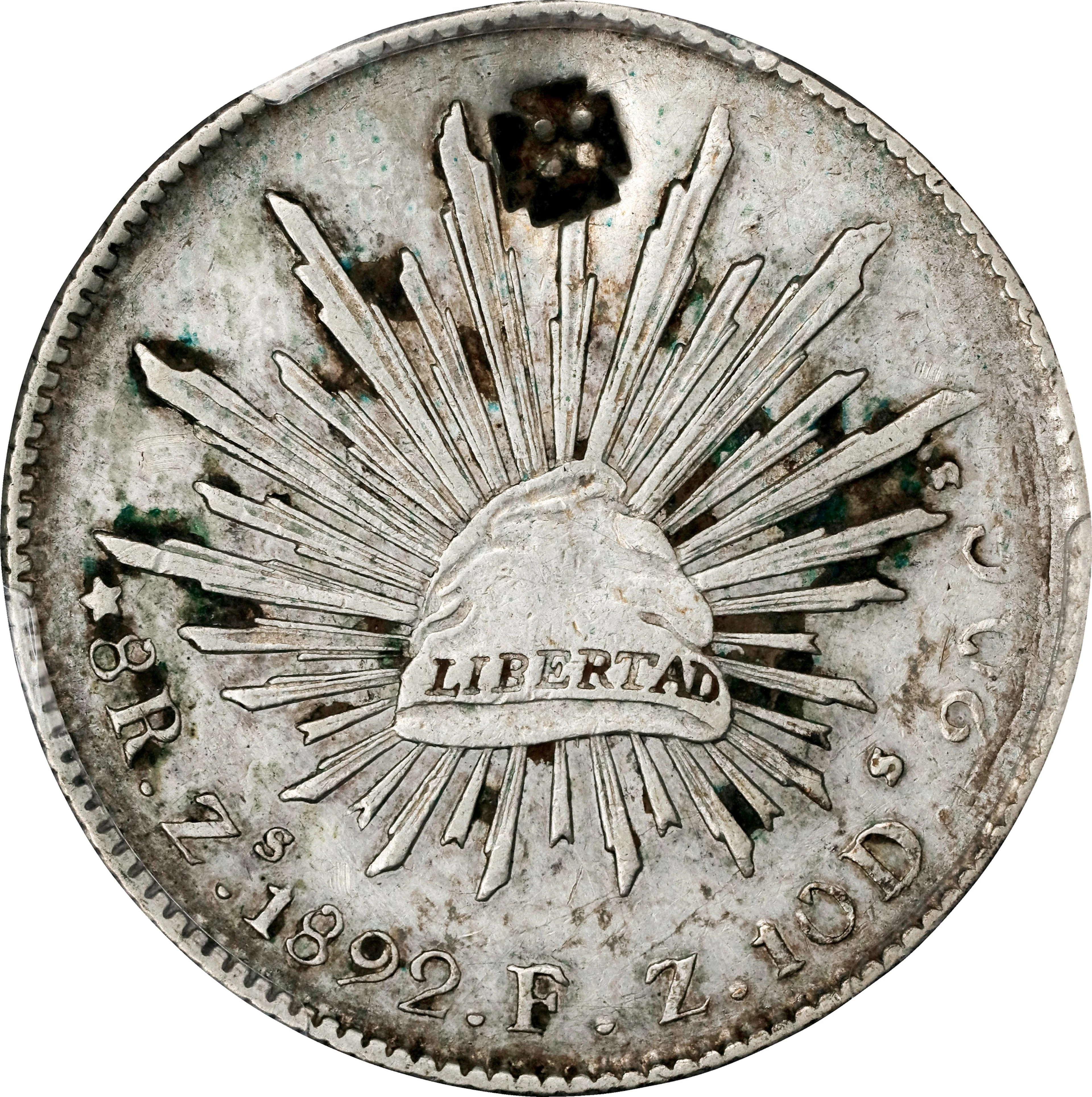TIMOR. Timor - Mexico. Pataca, ND (1900). Carlos I. PCGS Genuine--Environmental