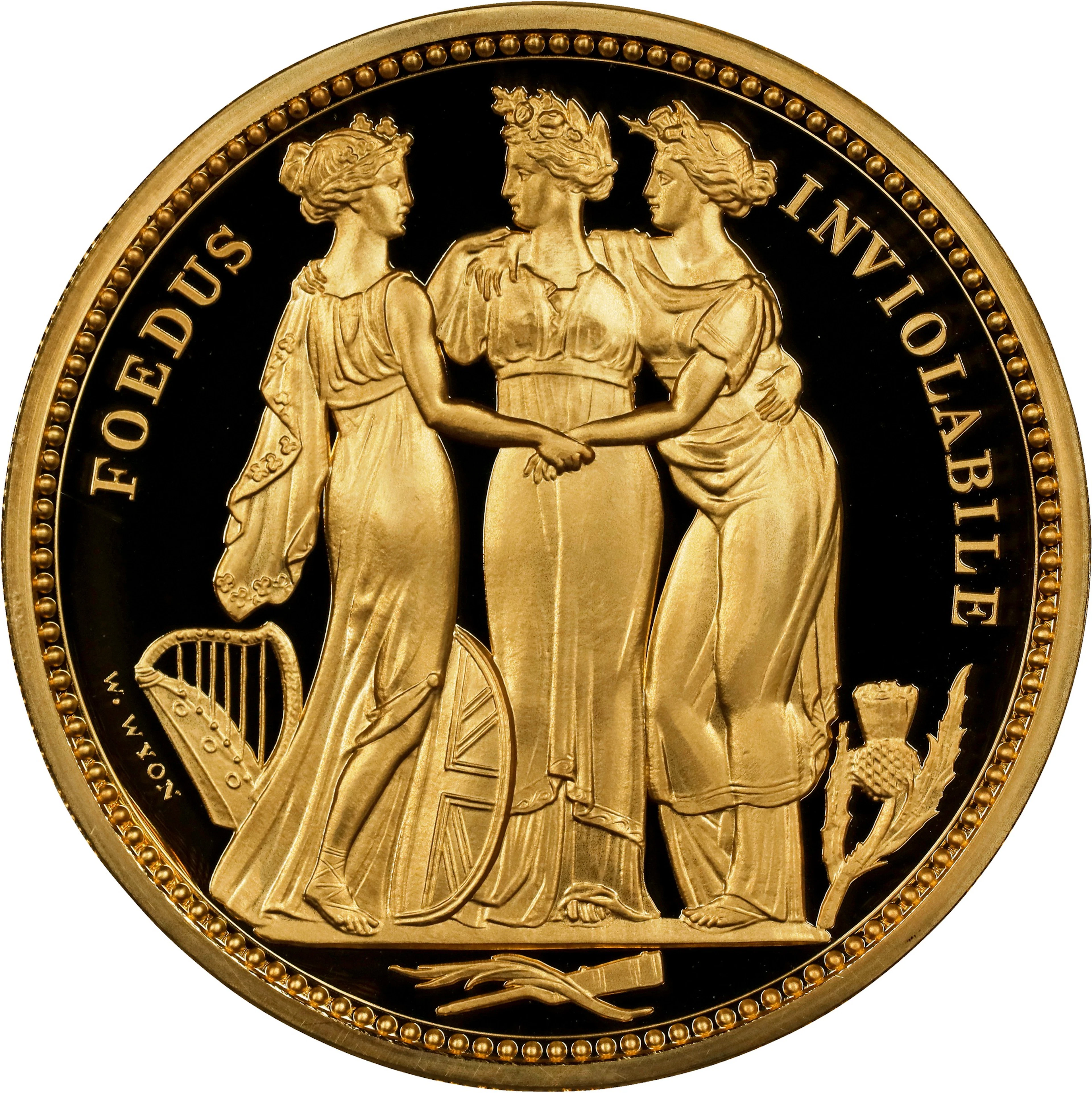 GREAT BRITAIN. Gold 500 Pounds (5 Ounces), 2020. Llantrisant Mint.