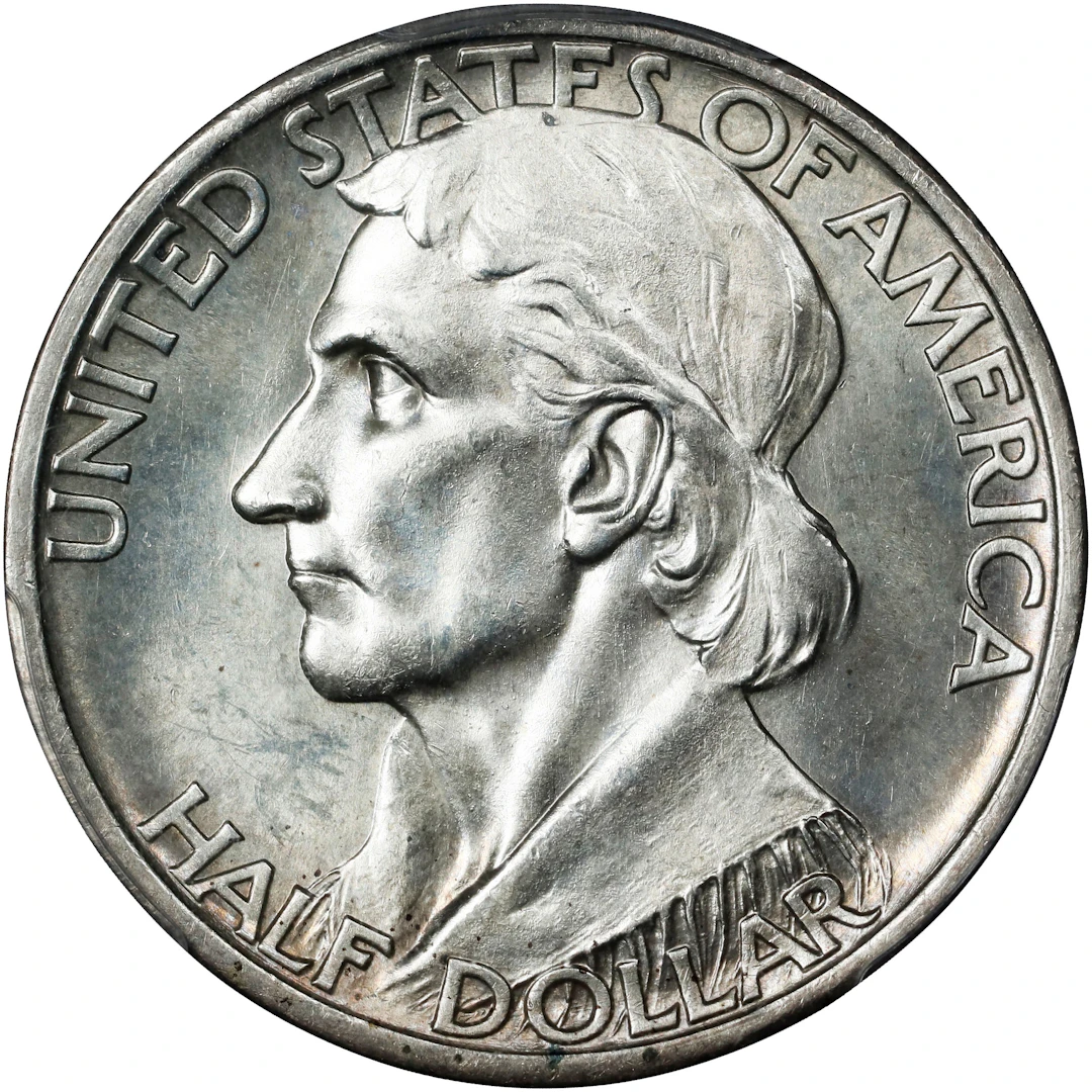 1937-S Boone Bicentennial. MS-65 (PCGS).