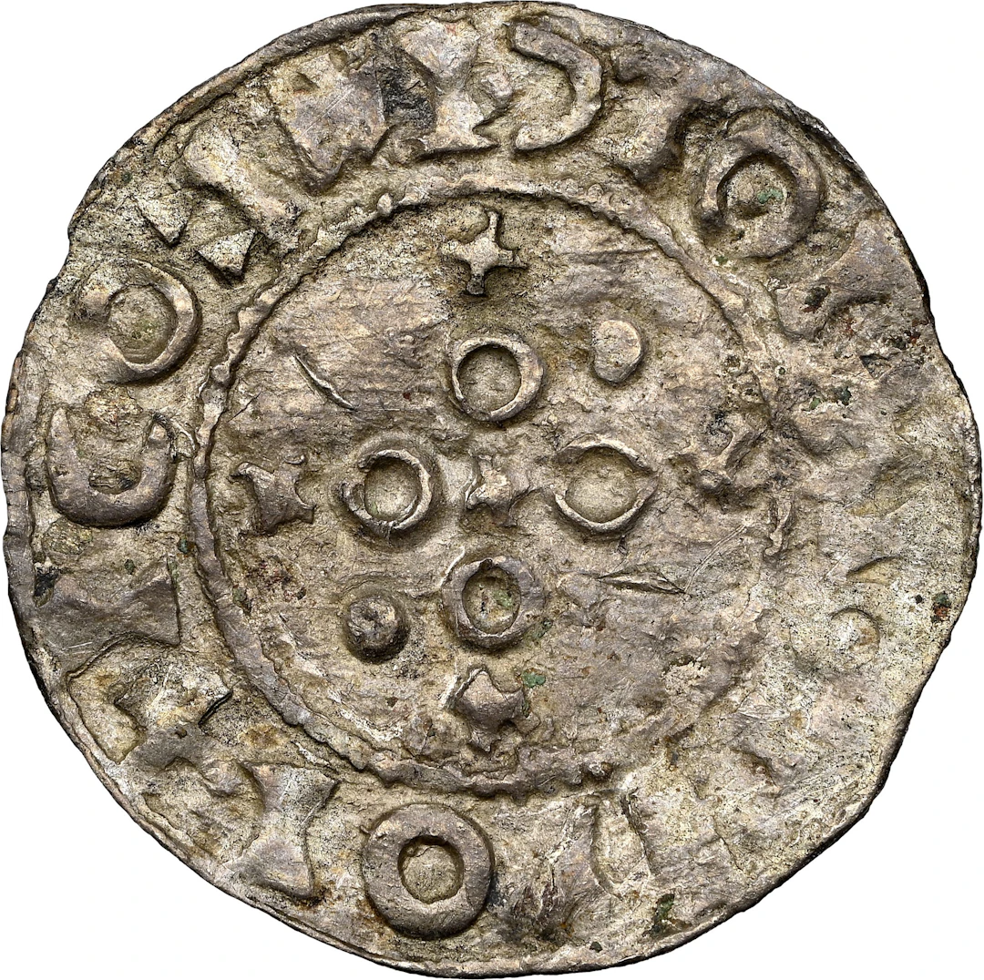 DENMARK. Penny, ND (1047-75). Slagelse Mint. Svend II Estridsen. NGC
