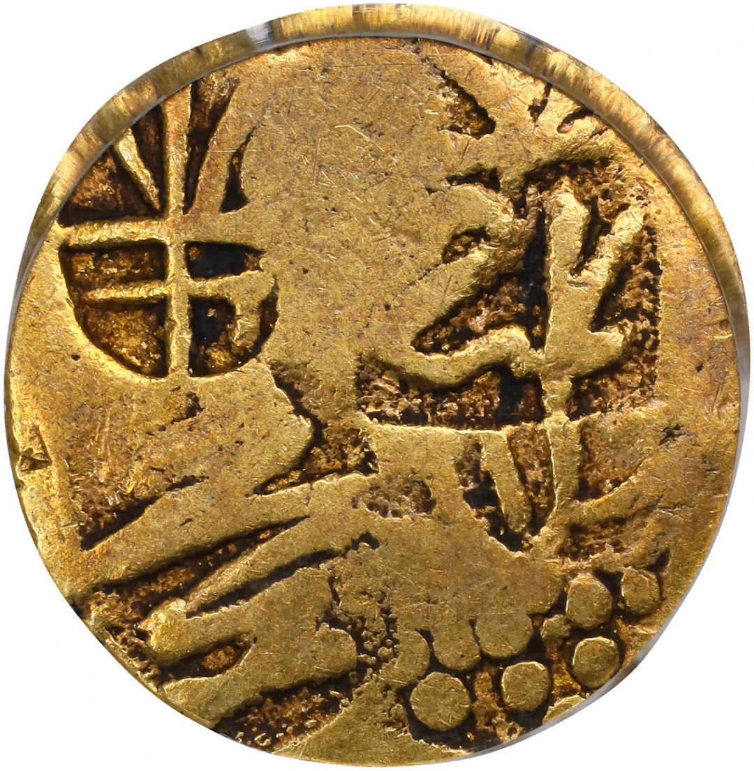 JAPAN. Koshu. Shu, ND (ca. 1850). PCGS Genuine--Chopmark, VF Details.
