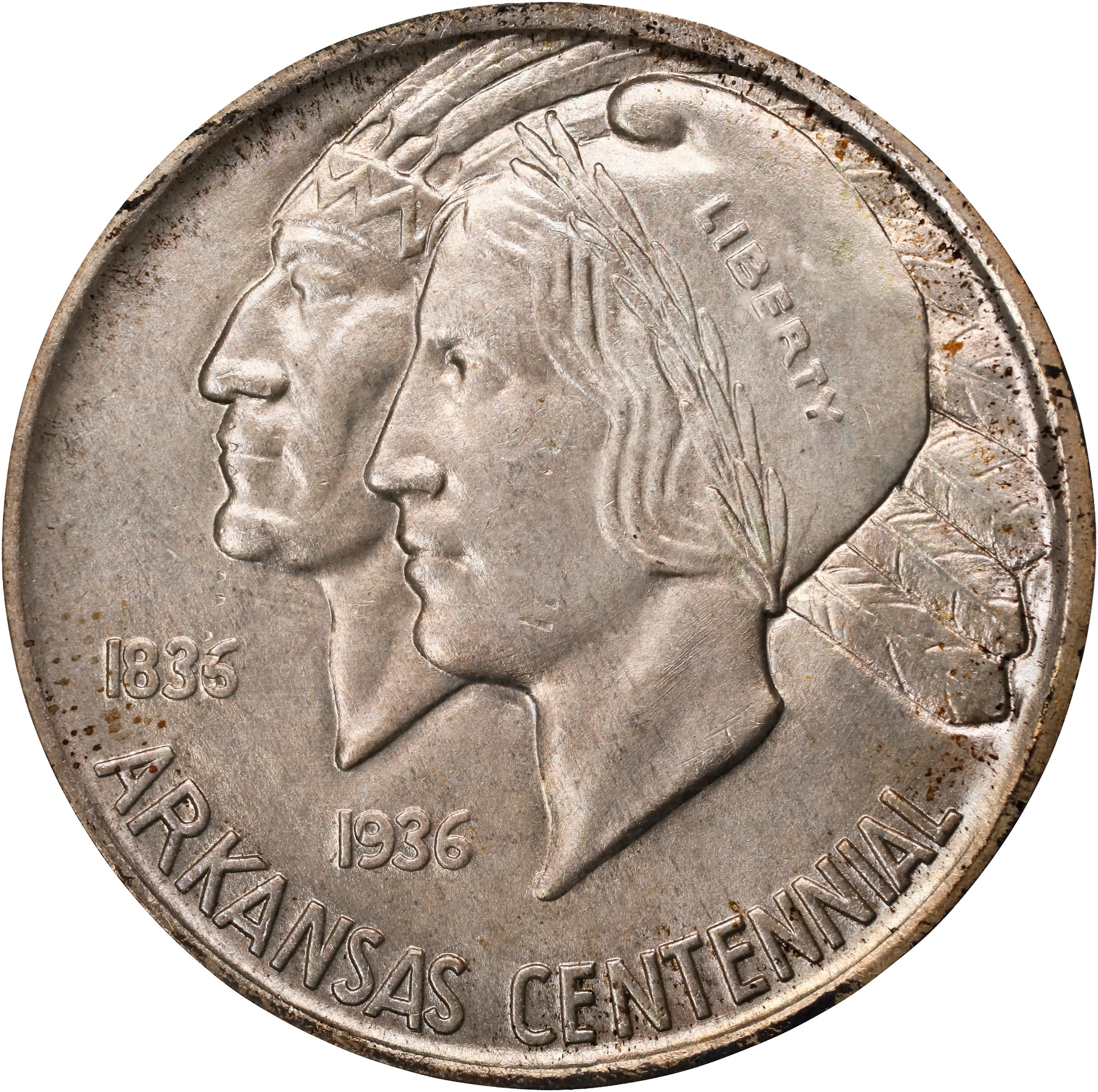 1938 Arkansas Centennial. MS-64 (PCGS). CAC.