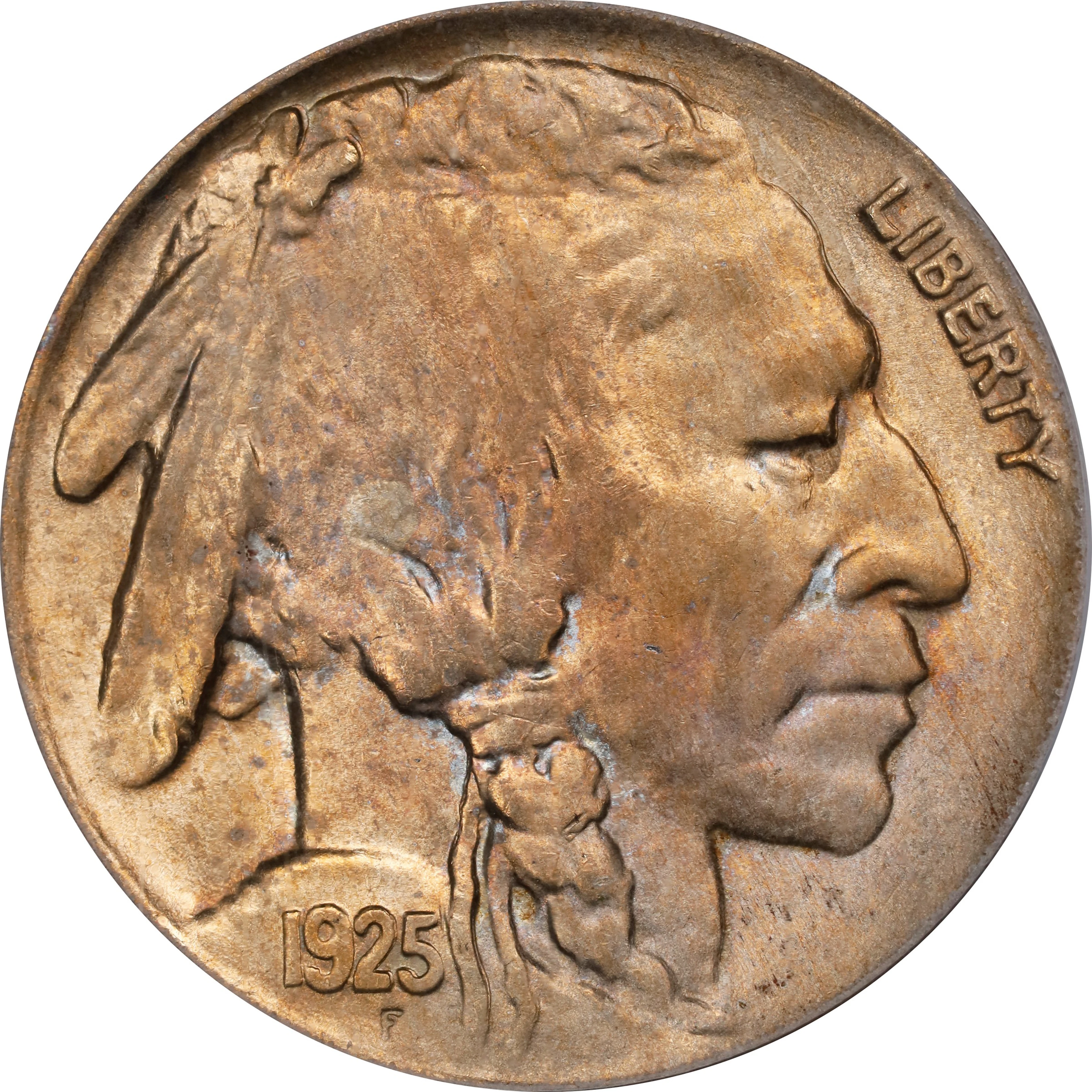 1925 Buffalo Nickel. MS-64 (PCGS).