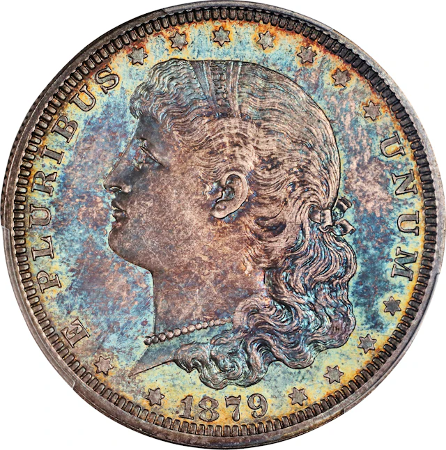 1879 Pattern Schoolgirl Standard Dollar. Judd-1608, Pollock-1804.