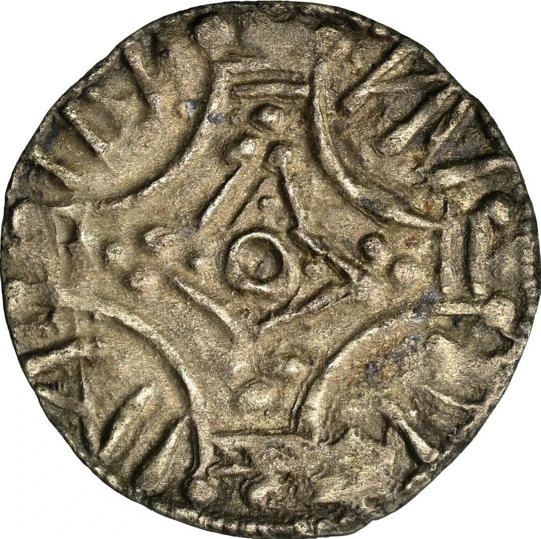 DENMARK. Penny, ND (1047-75). Roskilde Mint. Svend II Estridsen. NGC AU-55.