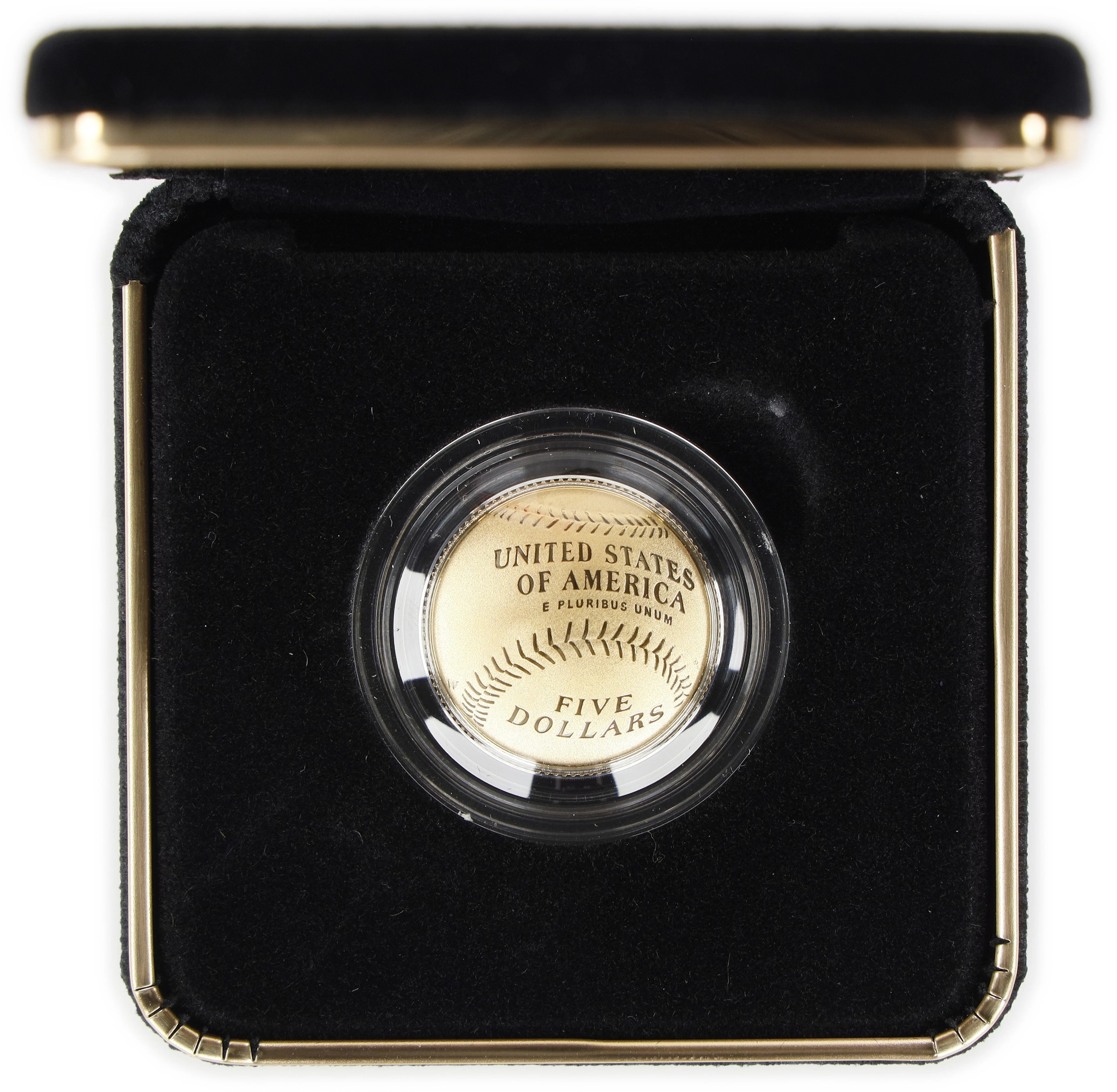 (0.242 oz, 7.527 g AGW). 2014-W Baseball Hall of Fame Commemorative