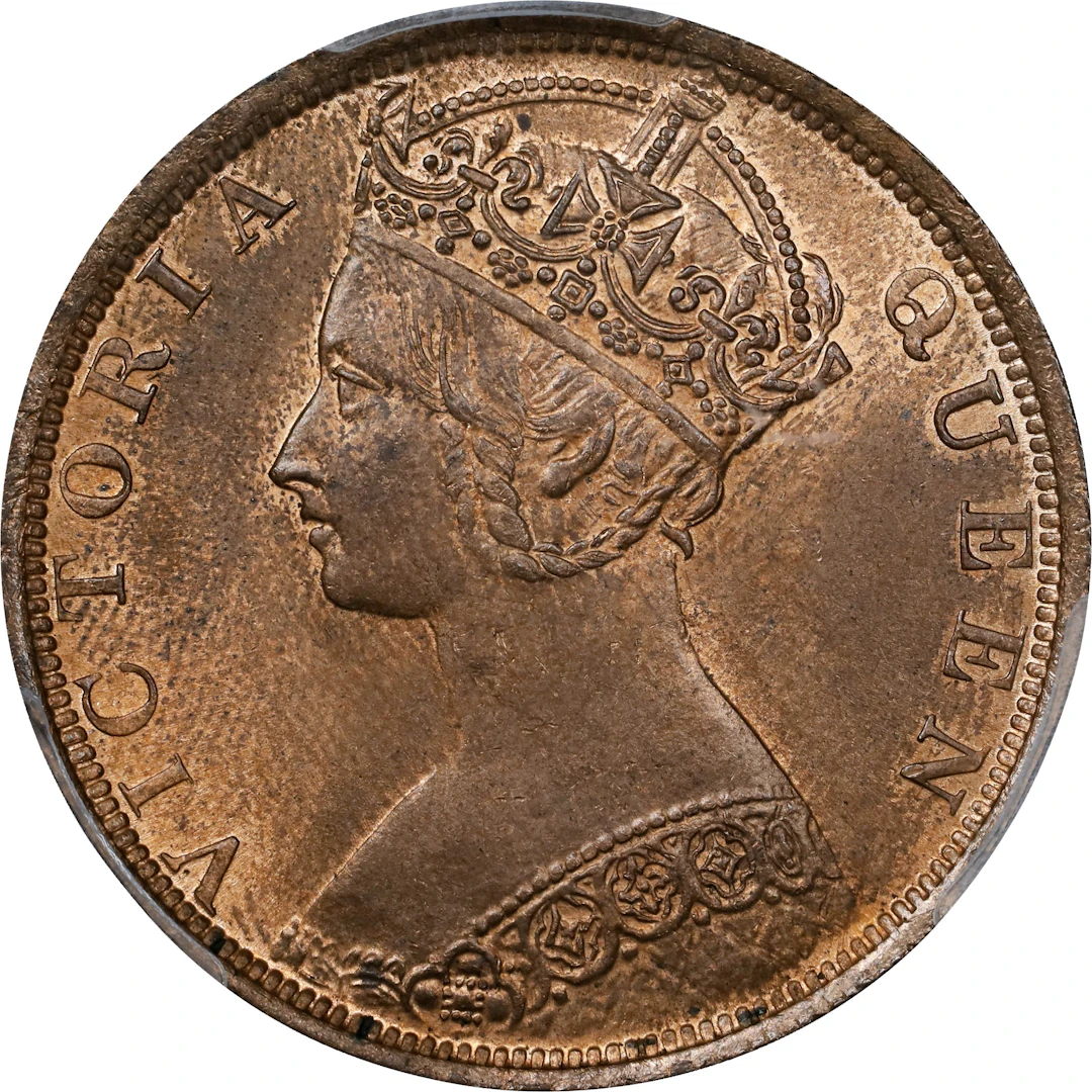 (t) HONG KONG (SAR). Cent, 1901-H. Birmingham (Heaton) Mint. Victoria.
