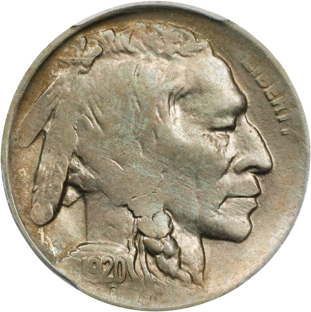 1920-D Buffalo Nickel. AU-53 (PCGS).