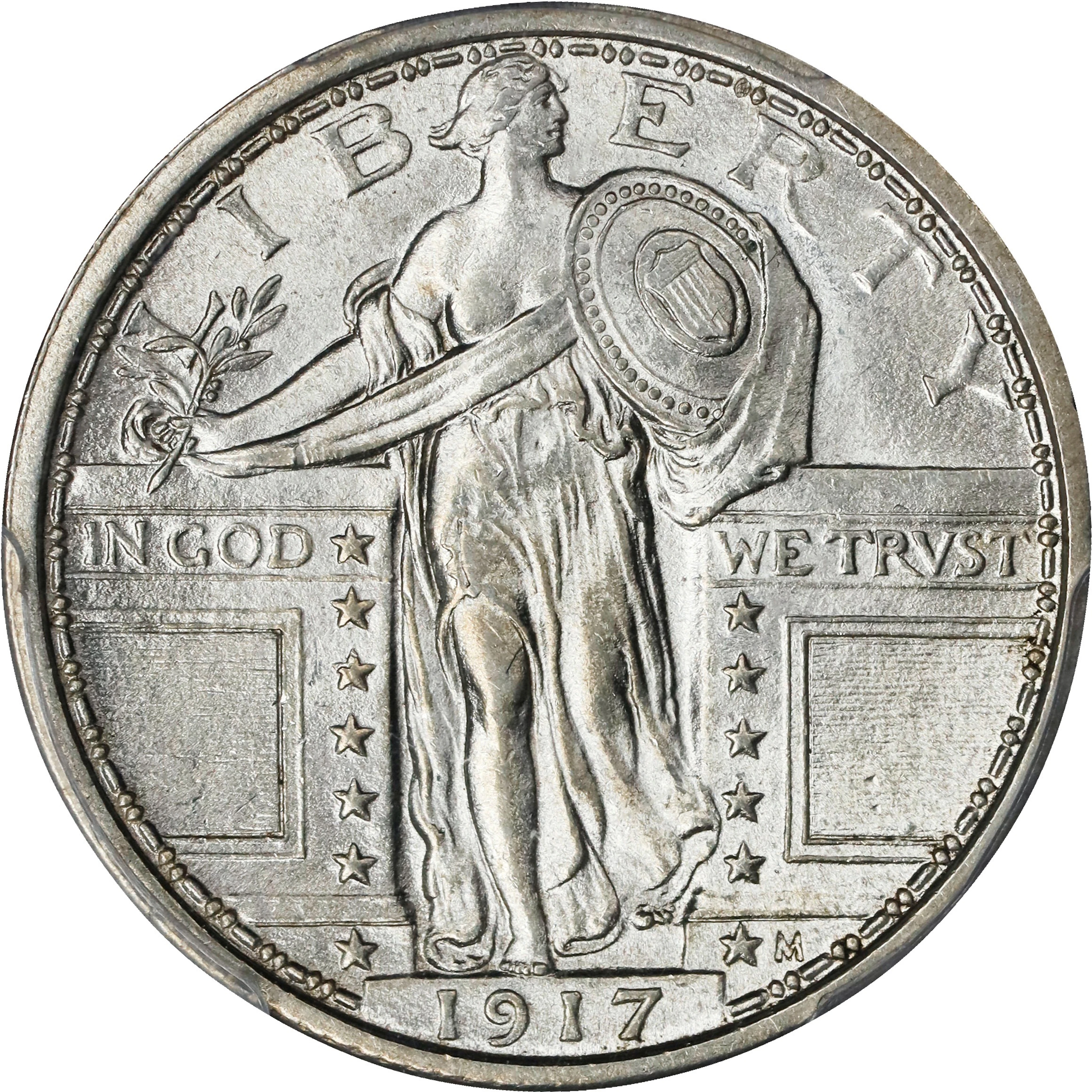 1917 Standing Liberty Quarter. Type I. MS-65 FH (PCGS).