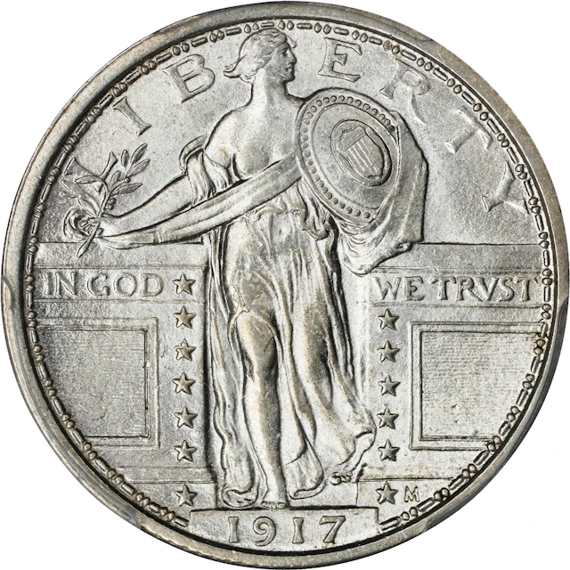 1917 Standing Liberty Quarter. Type I. MS-65 FH (PCGS).