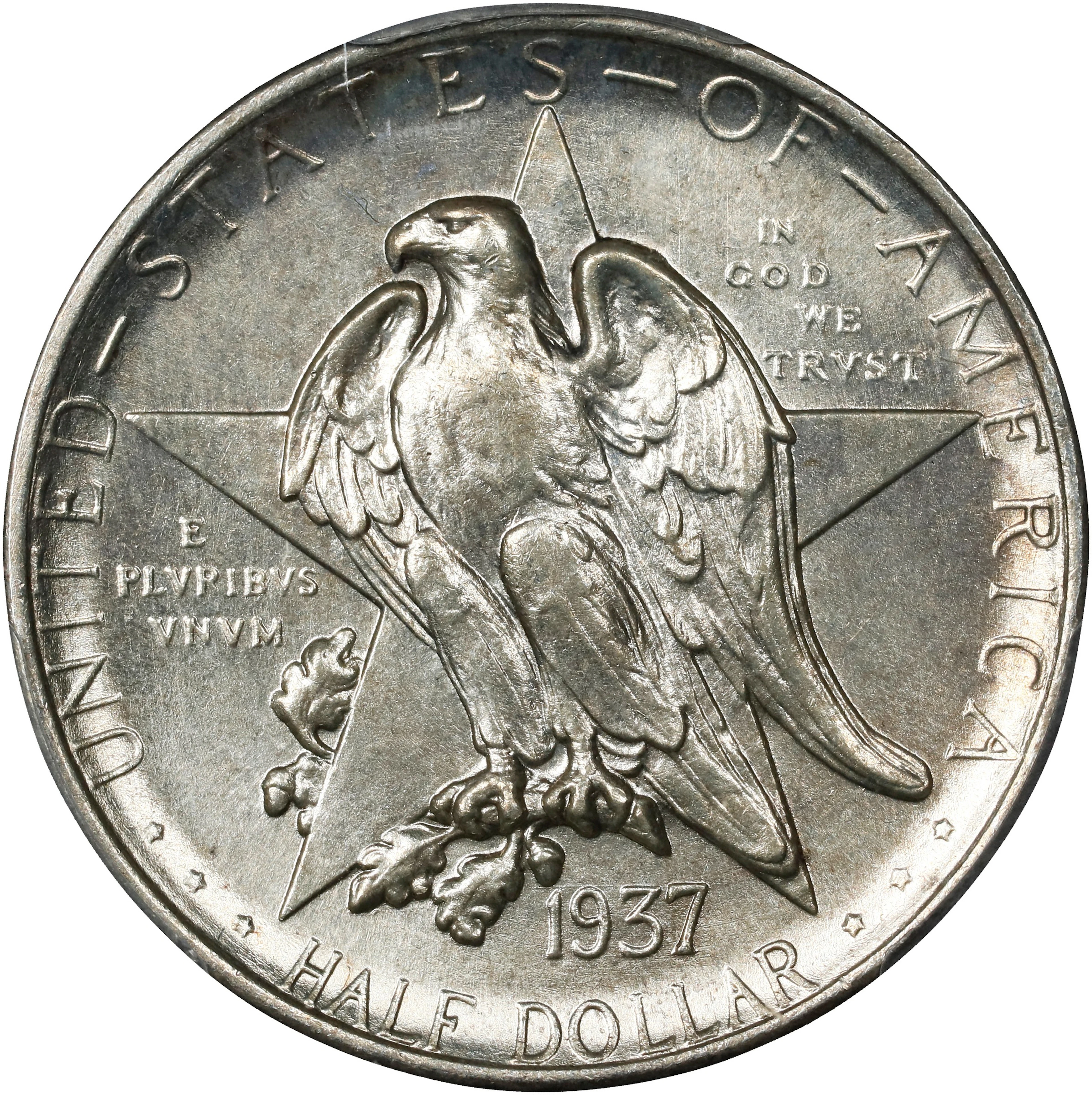 1937 Texas Independence Centennial. MS-65 (PCGS).