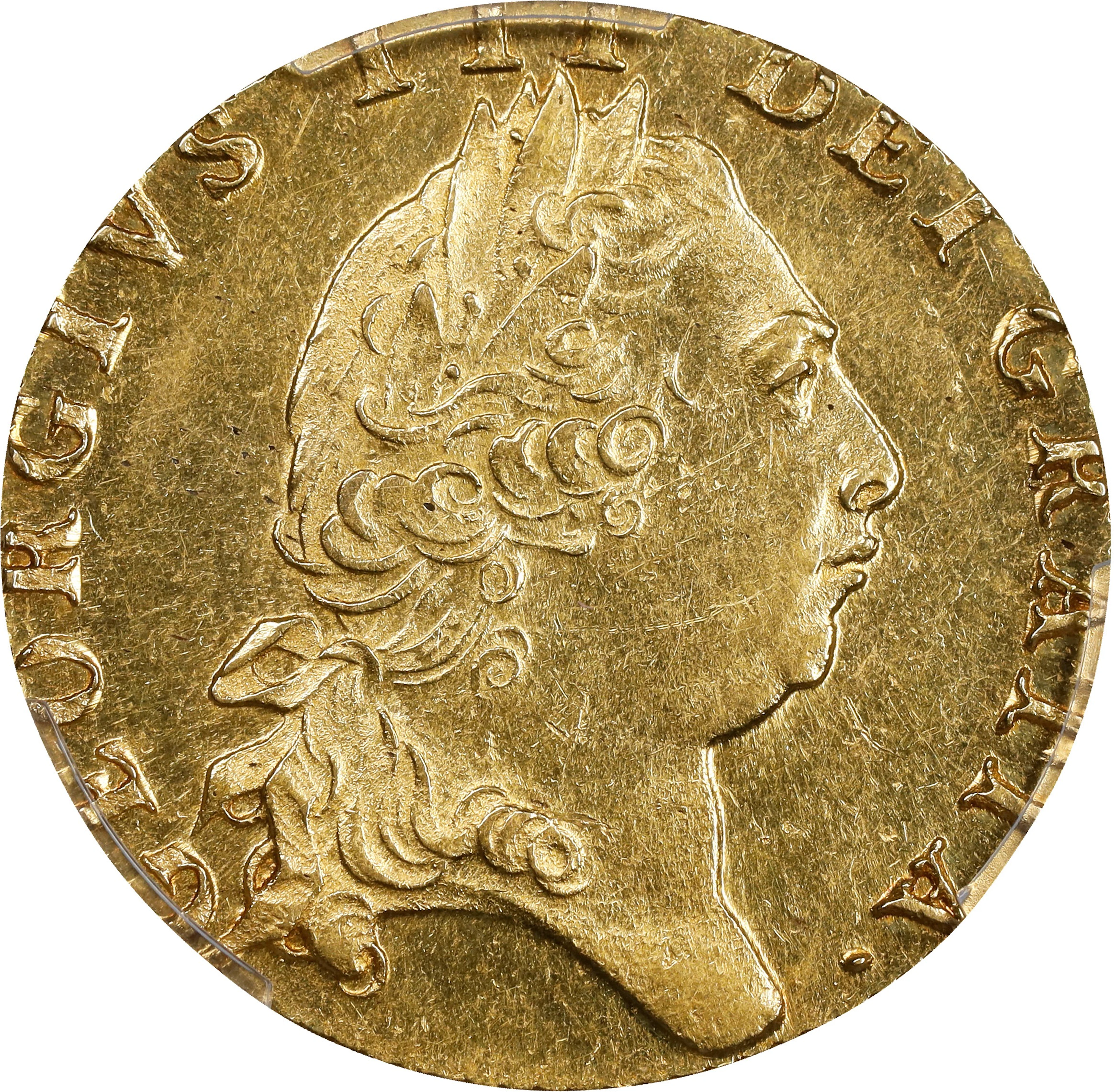 GREAT BRITAIN. Guinea, 1798. London Mint. George III. PCGS MS-61.