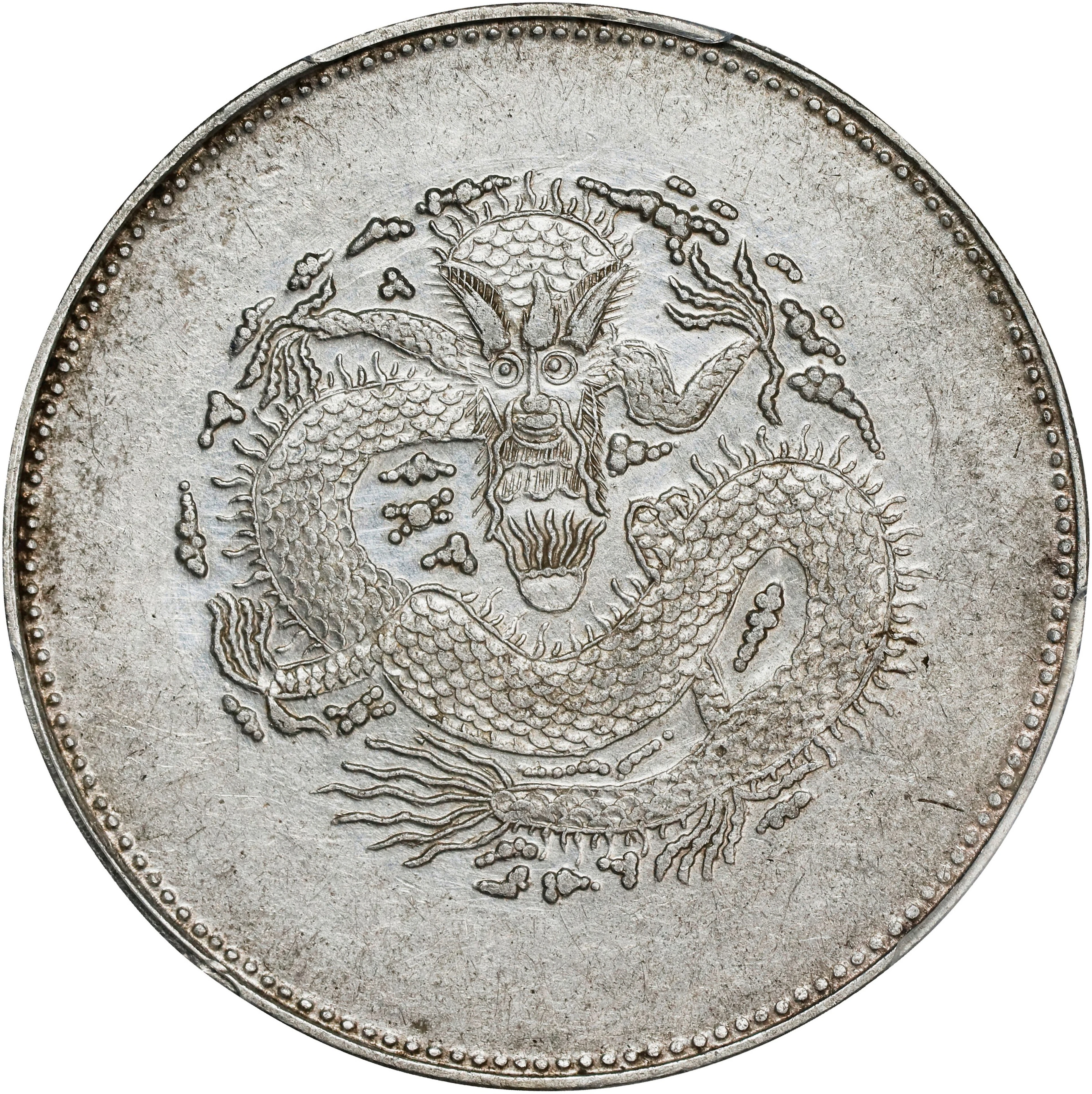 (t) CHINA. Sinkiang. 5 Mace (Miscals), ND (1910). Urumchi (Tihwa)