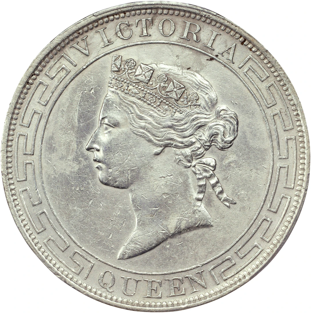 (t) HONG KONG (SAR). Dollar, 1866. Hong Kong Mint. Victoria. PCGS