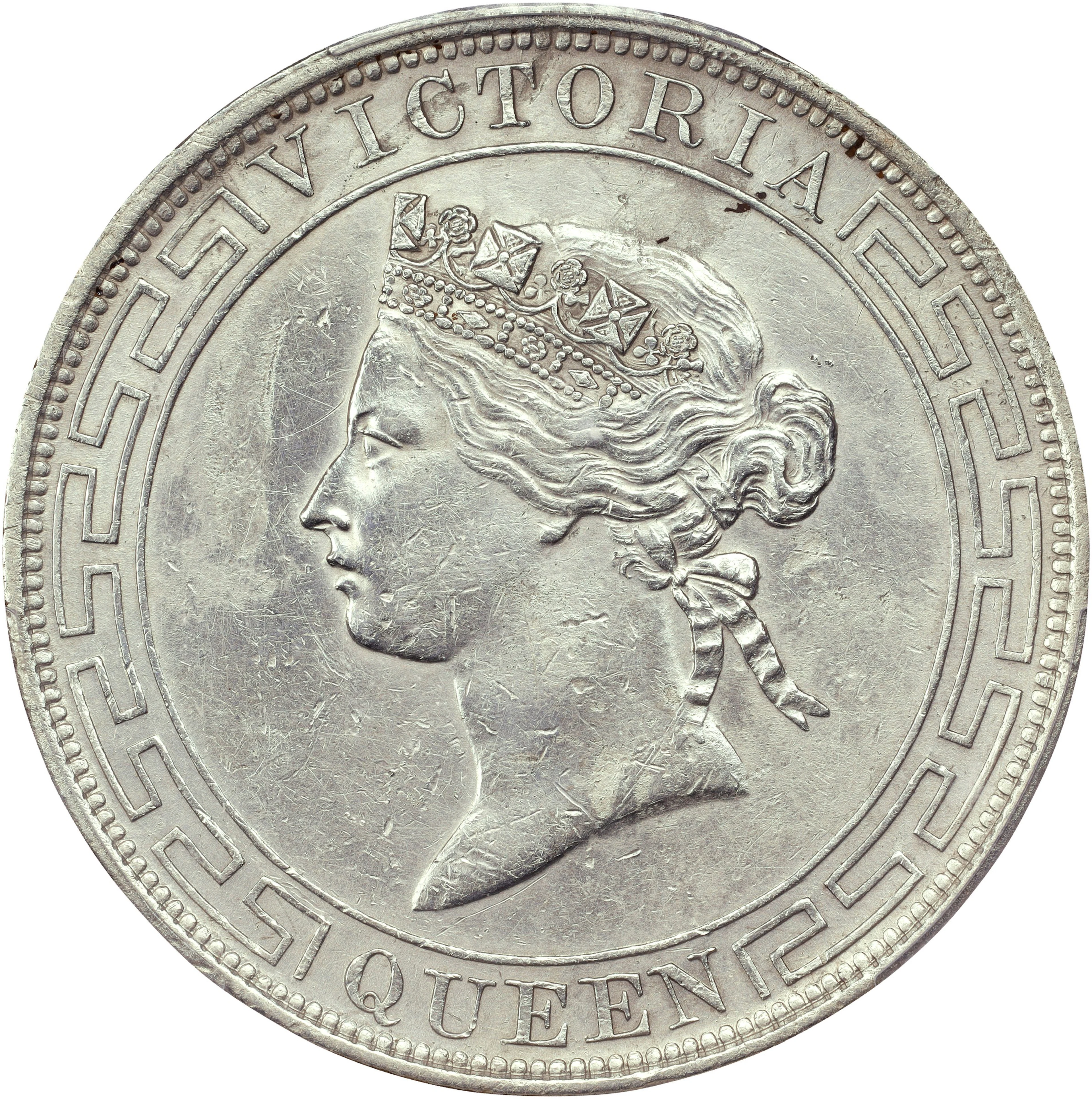 (t) HONG KONG (SAR). Dollar, 1866. Hong Kong Mint. Victoria. PCGS