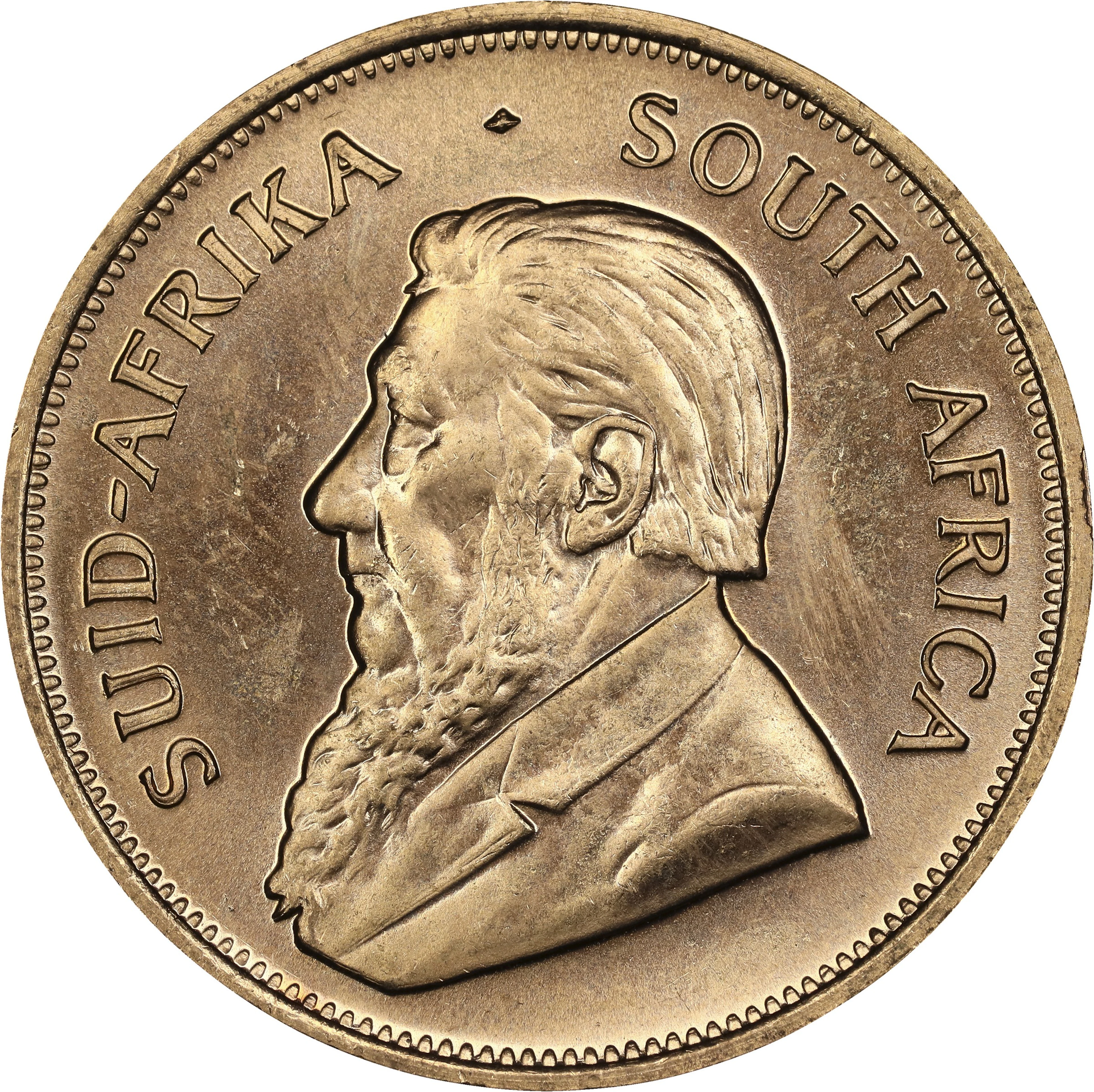 (1 oz, 31.104 g AGW). South Africa. 1980 1 oz Gold Krugerrand.