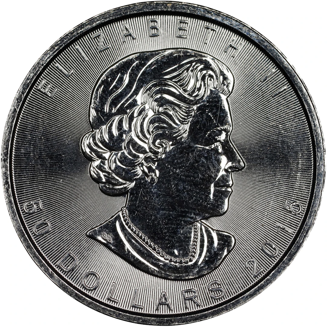 (1 oz, 31.104 g APtW). Canada. 2015 1 oz Platinum Maple Leaf $50.