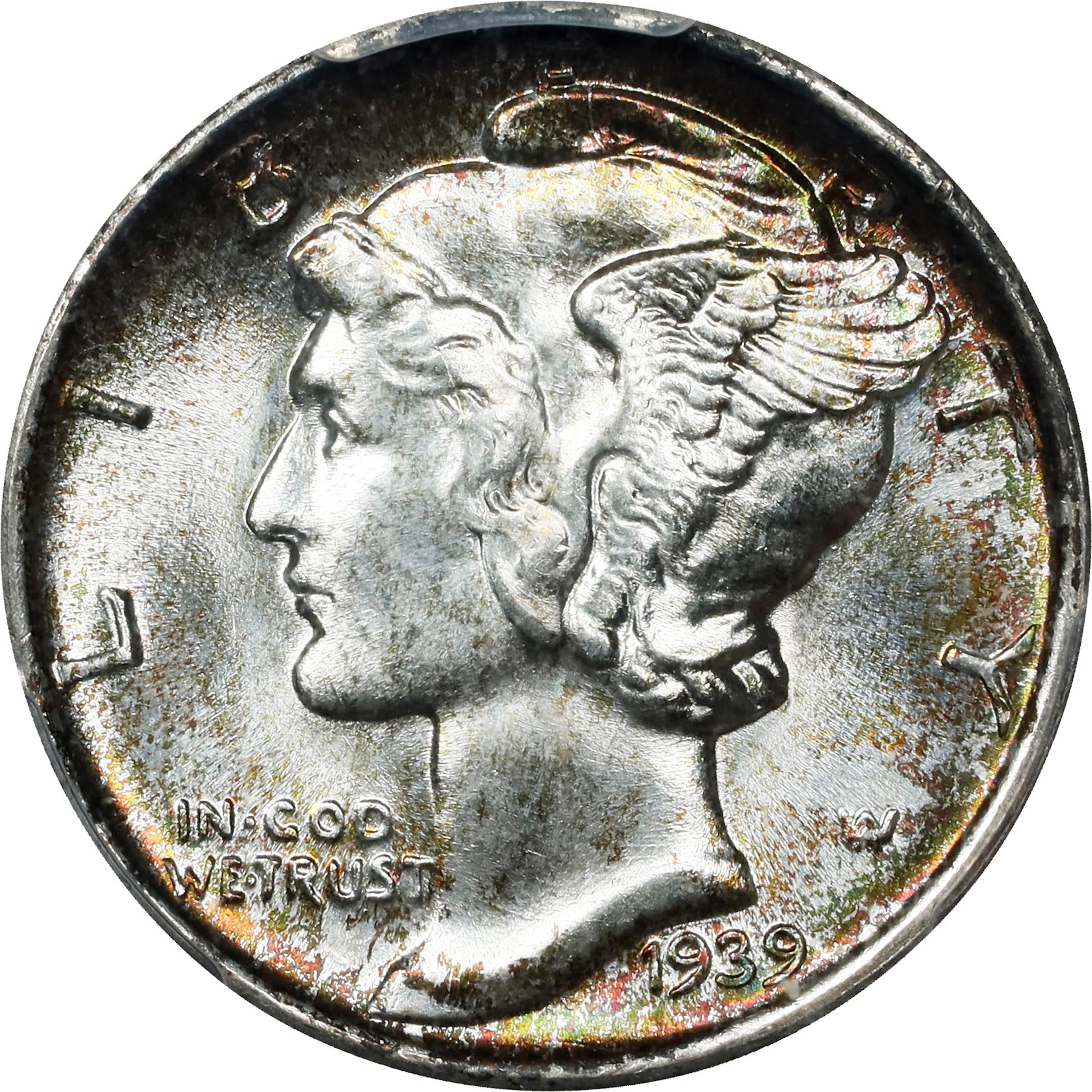 1939-S Mercury Dime. MS-67+ (PCGS). CAC.