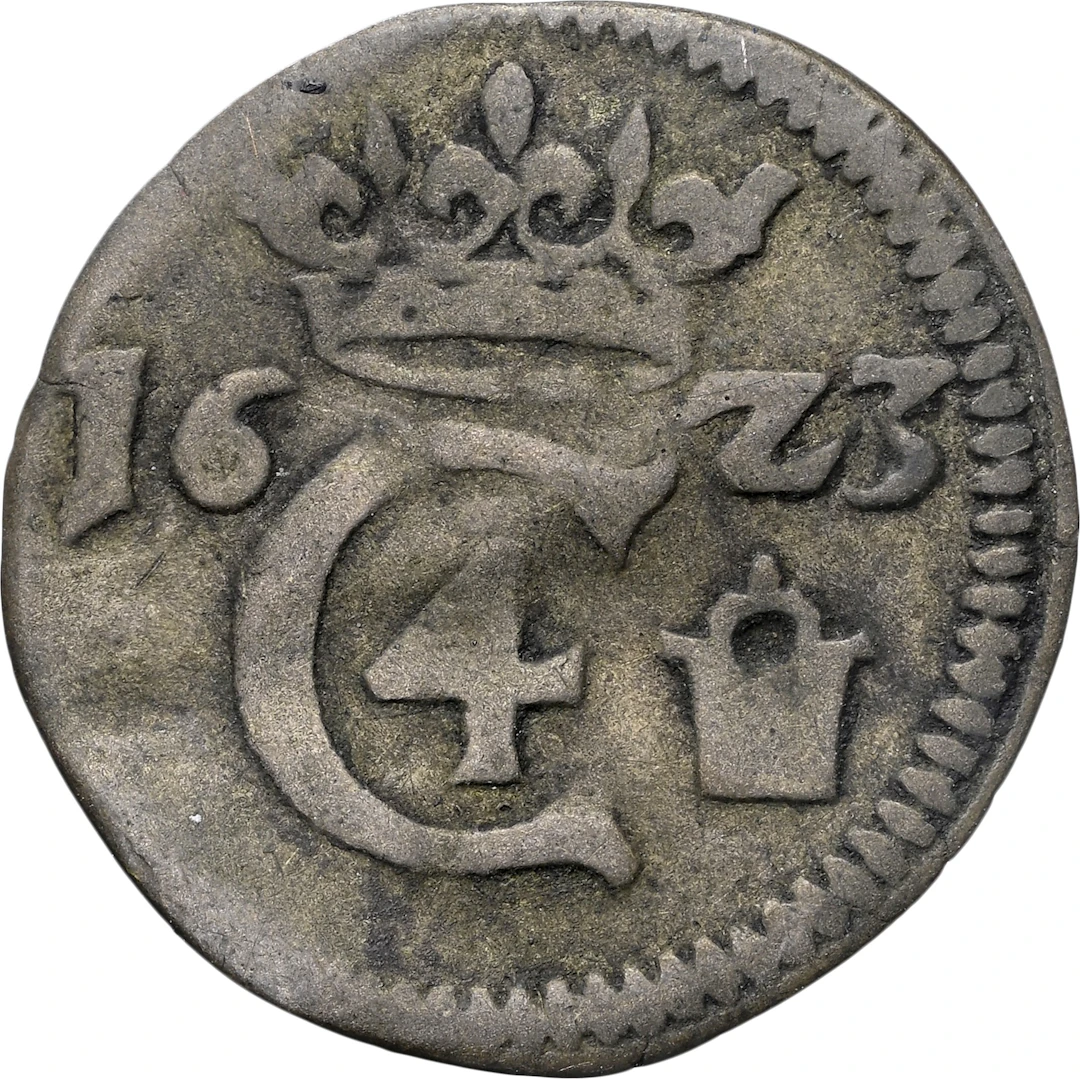 DENMARK. Søsling Lybsk, 1623. Glückstadt Mint. Christian IV. NGC Fine