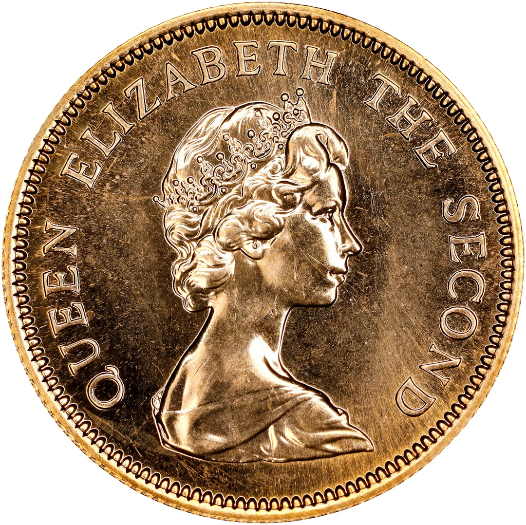 (t) HONG KONG (SAR). 1000 Dollars, 1975. Llantrisant Mint. Elizabeth