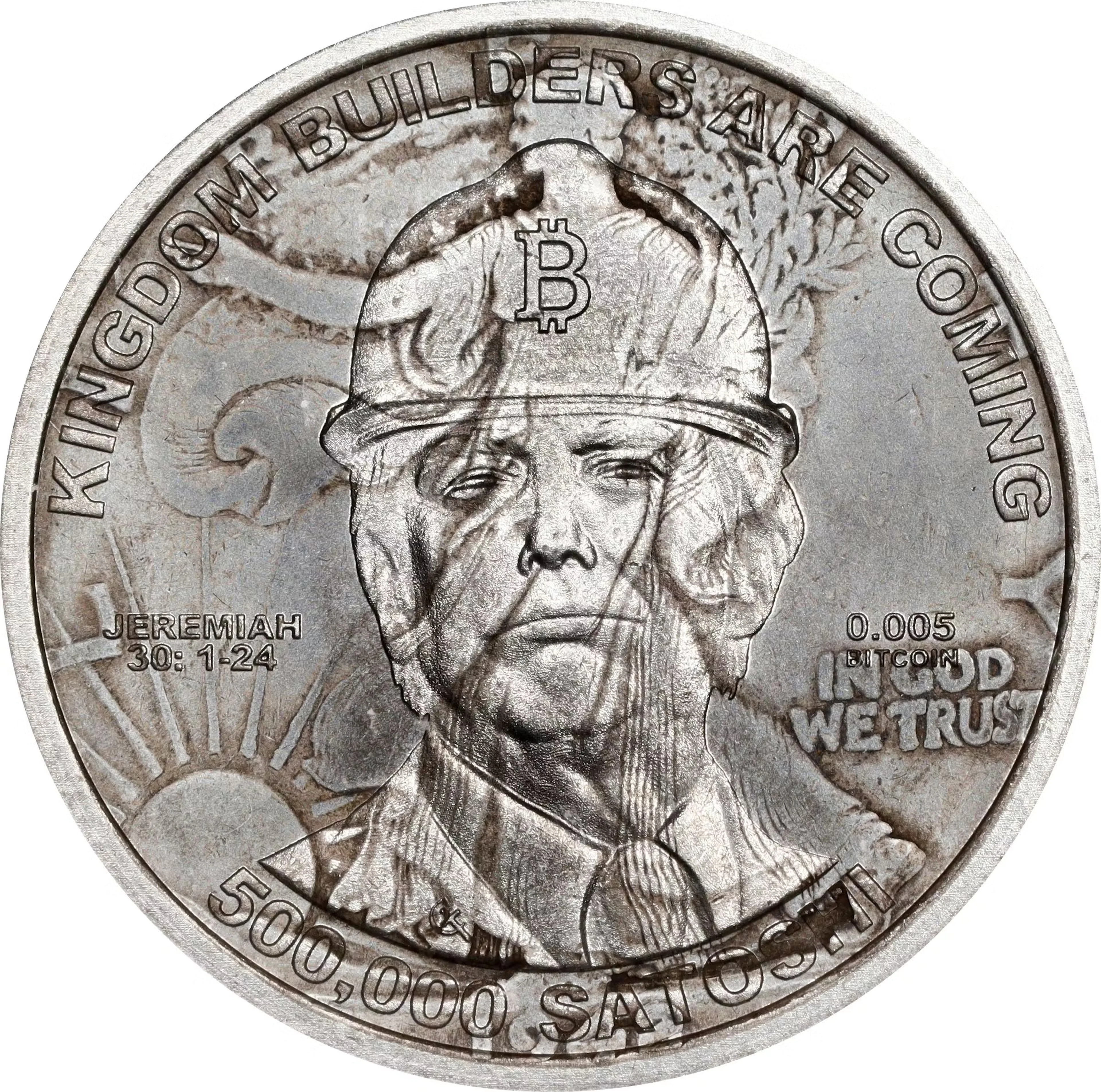 Unfunded 2025 Caribbean Treasures "Kingdom Builders" 0.005 Bitcoin.