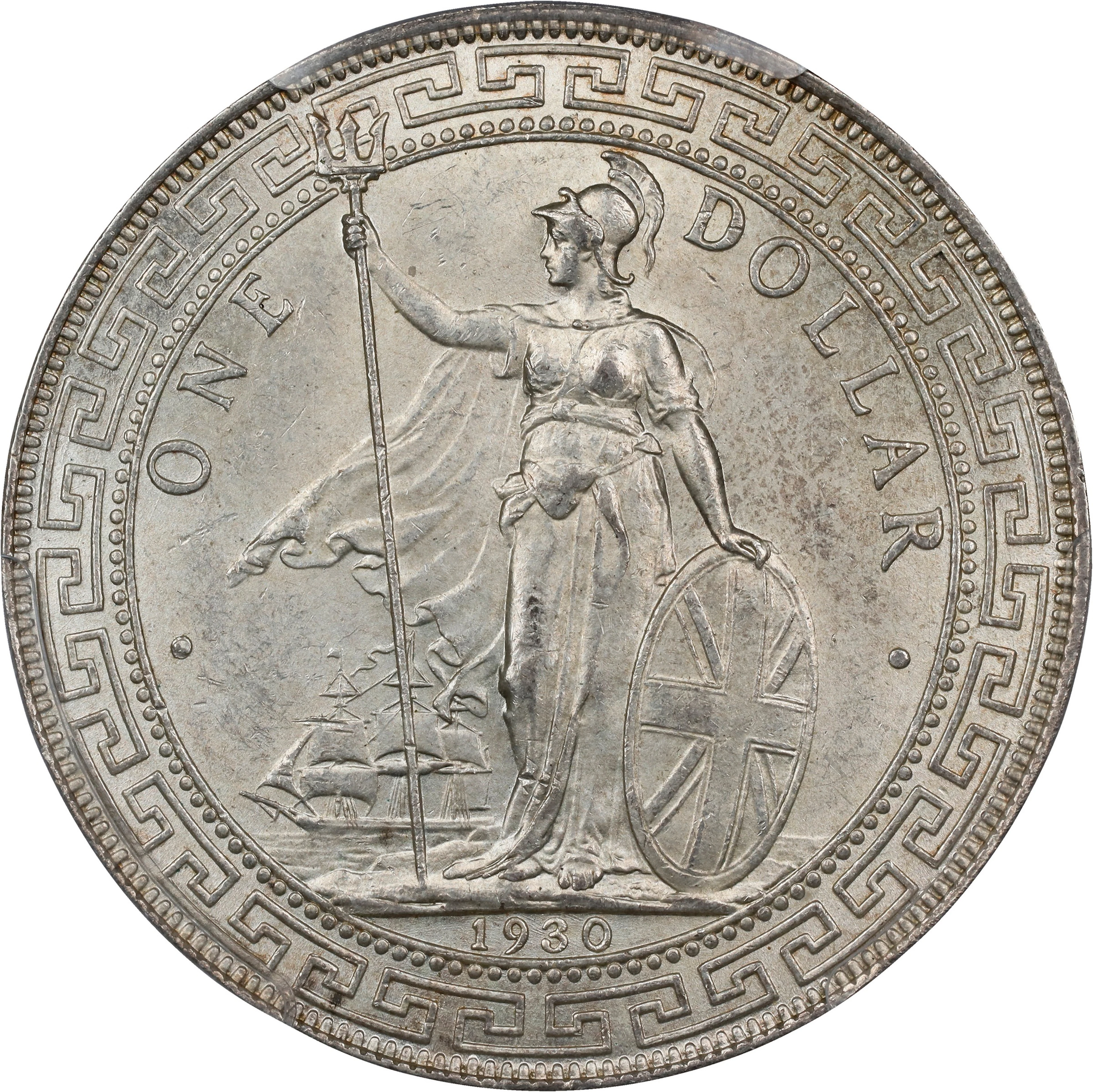 GREAT BRITAIN. Trade Dollar, 1930. London Mint. George V. PCGS MS-64.