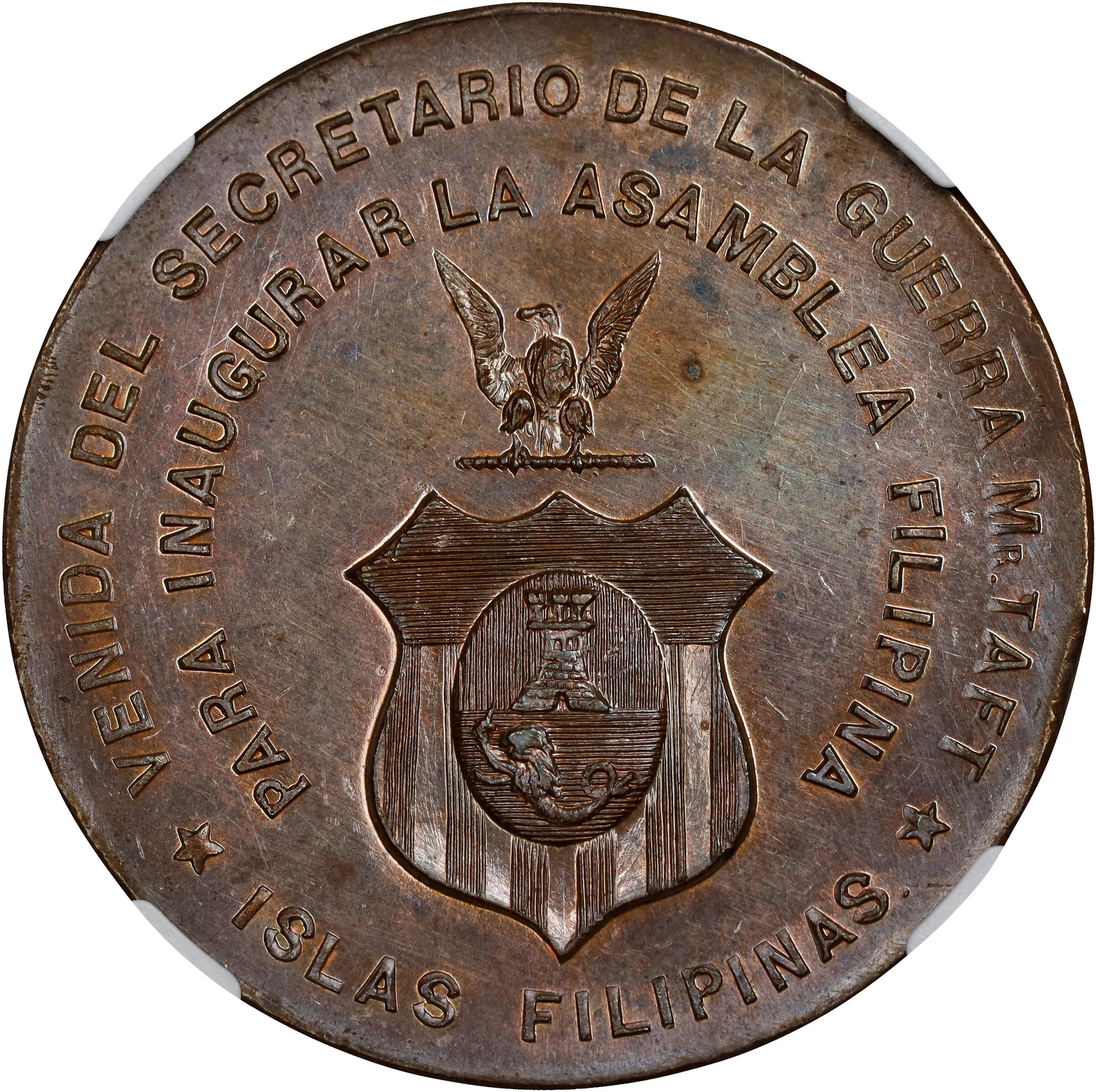 PHILIPPINES. Inaugural Assembly of the Philippine Assembly Bronze